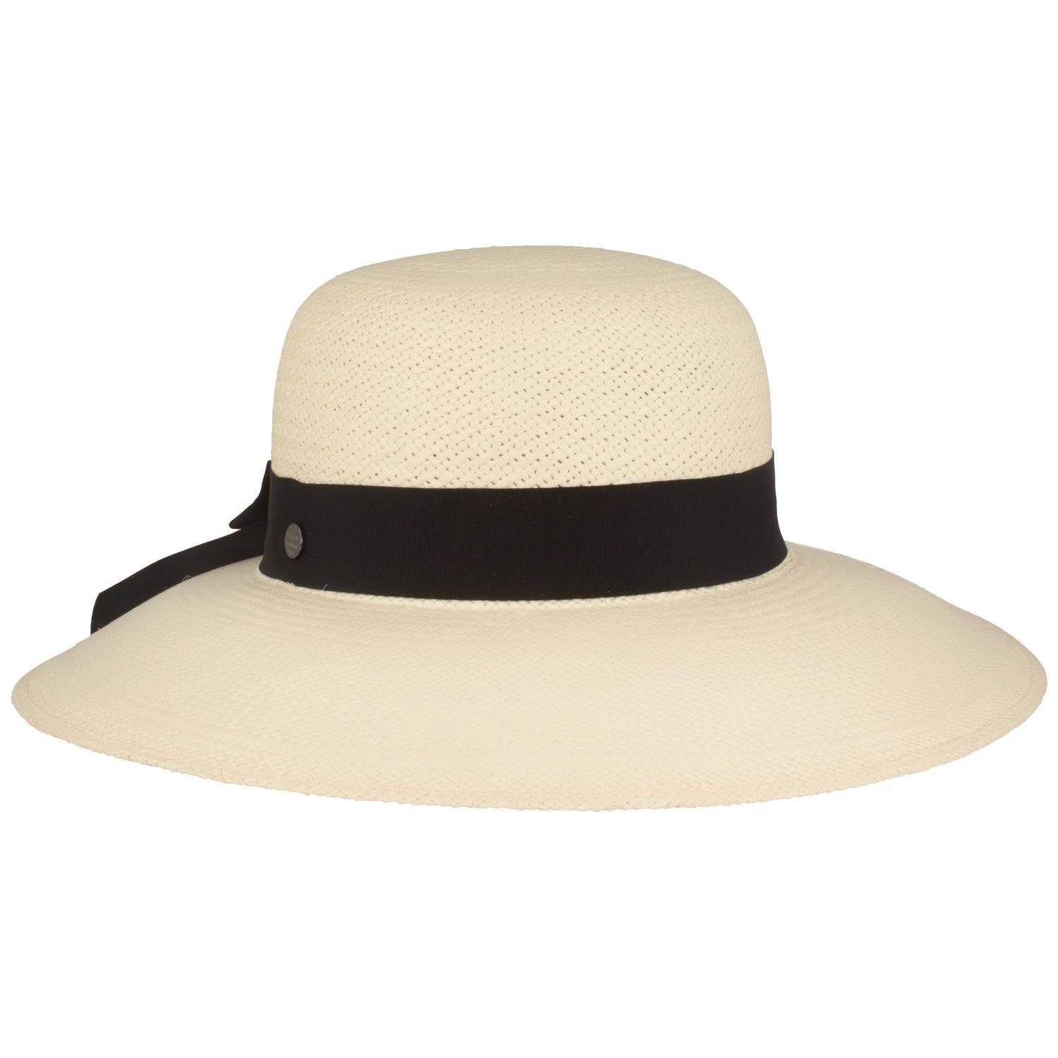 Panama weiß Breiter Hut Glocke Strohhut große original