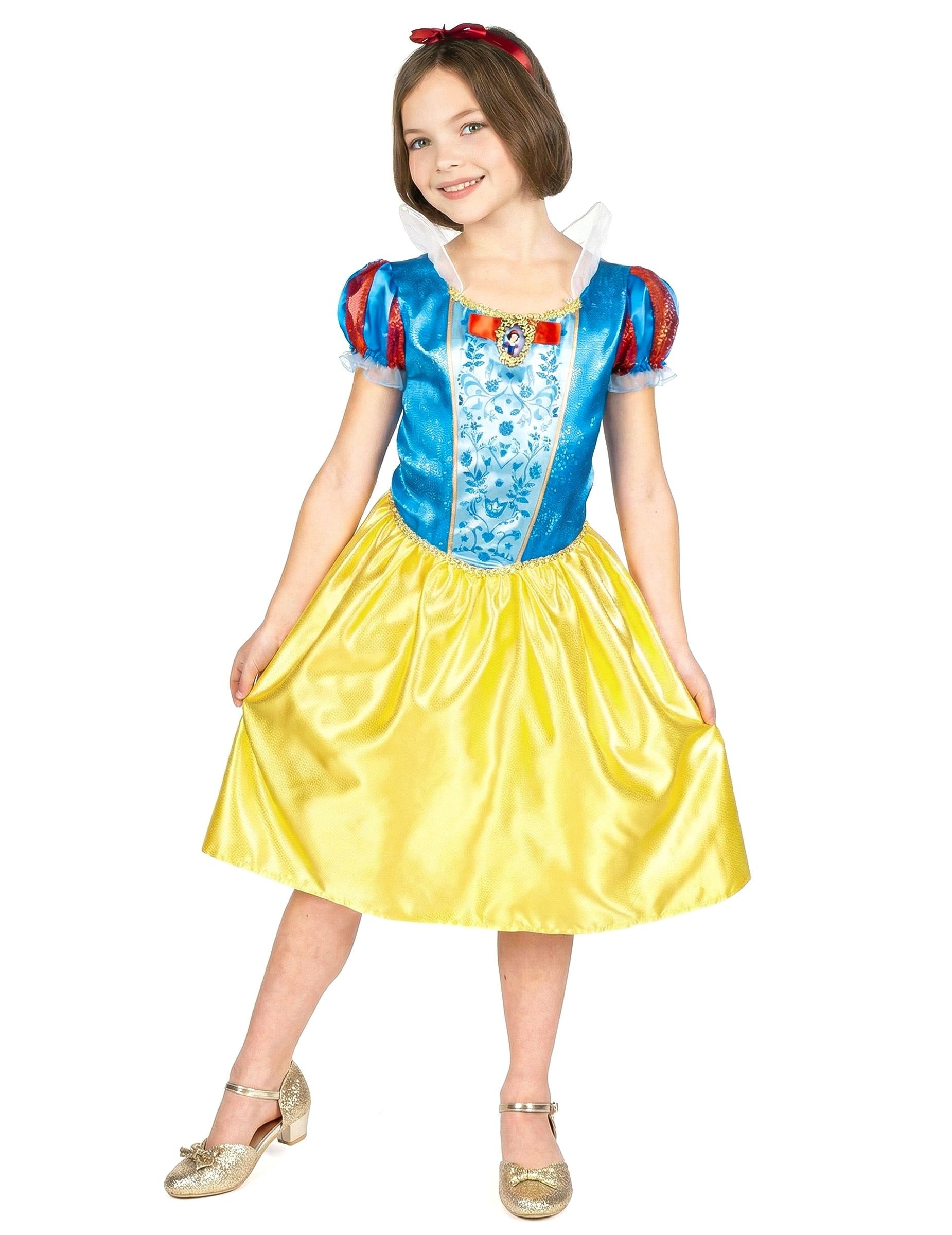 Kostüm Schneewittchen Kinderkostüm Karneval Blau