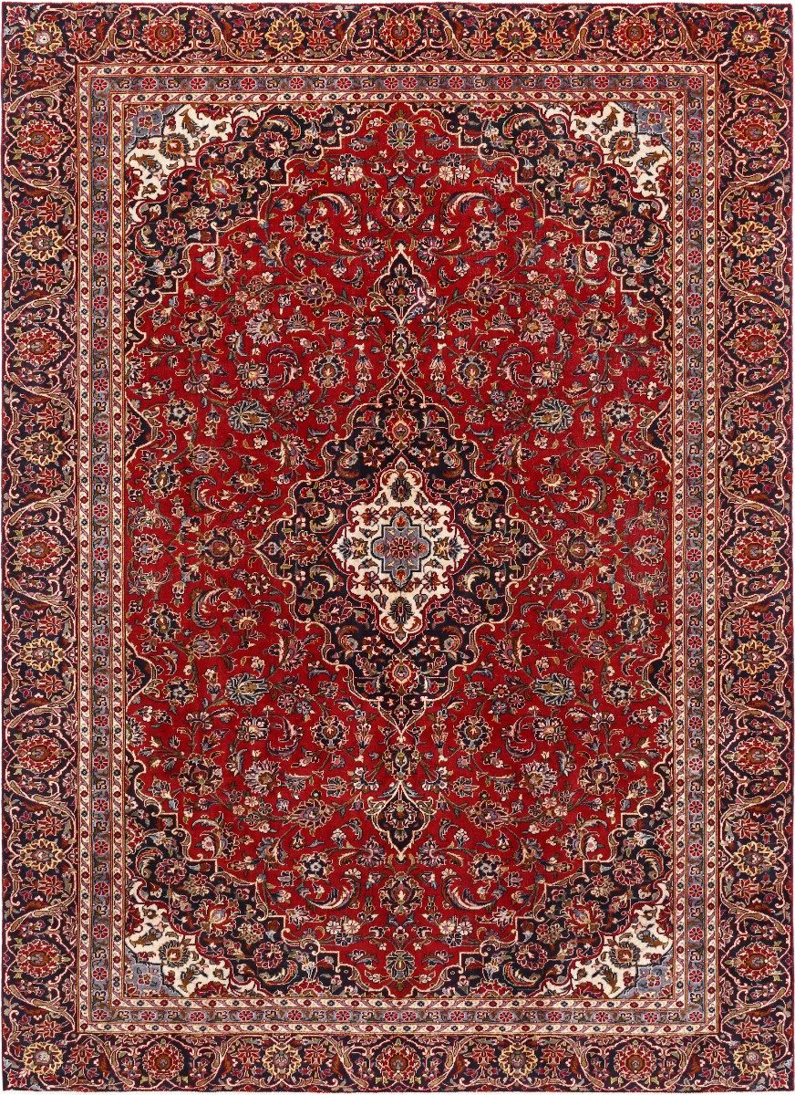 Carpet Avenue Teppich Keshan Patina 363x261, Rechteck, Höhe: 7 mm