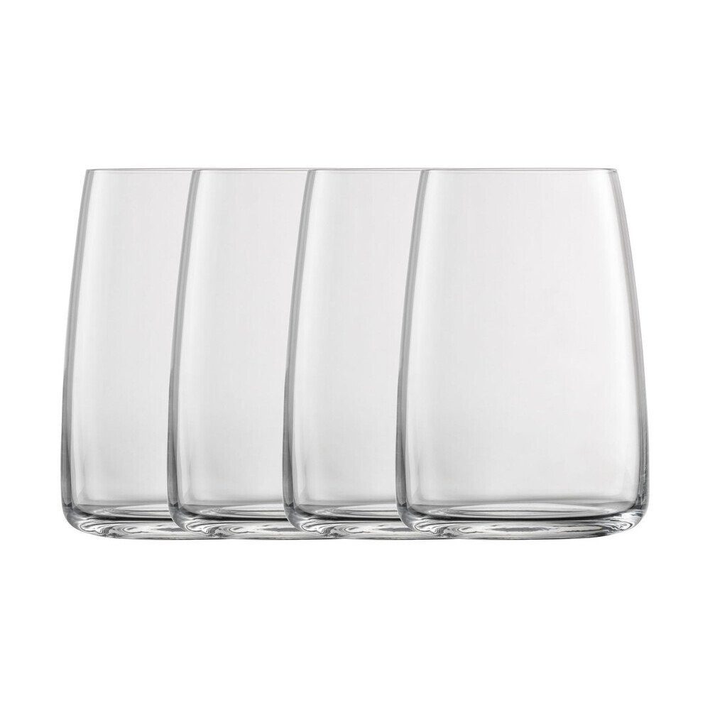 Zwiesel Glas Becher Universalbecher 4er-Set Vivid Senses, 4-tlg., Glas, 500ml, Tritan-Kristallglas, spülmaschinenfest