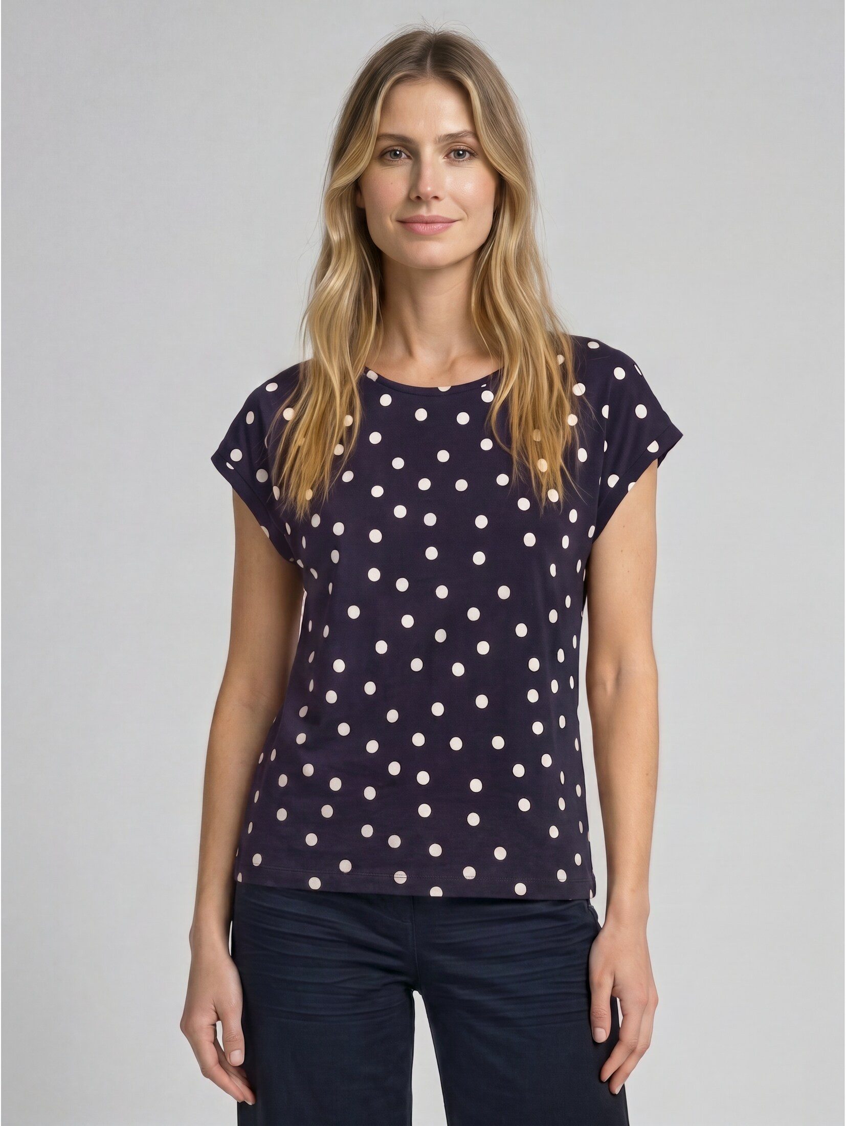 TOM TAILOR T-Shirt T-Shirt T-Shirt mit Allover-Print