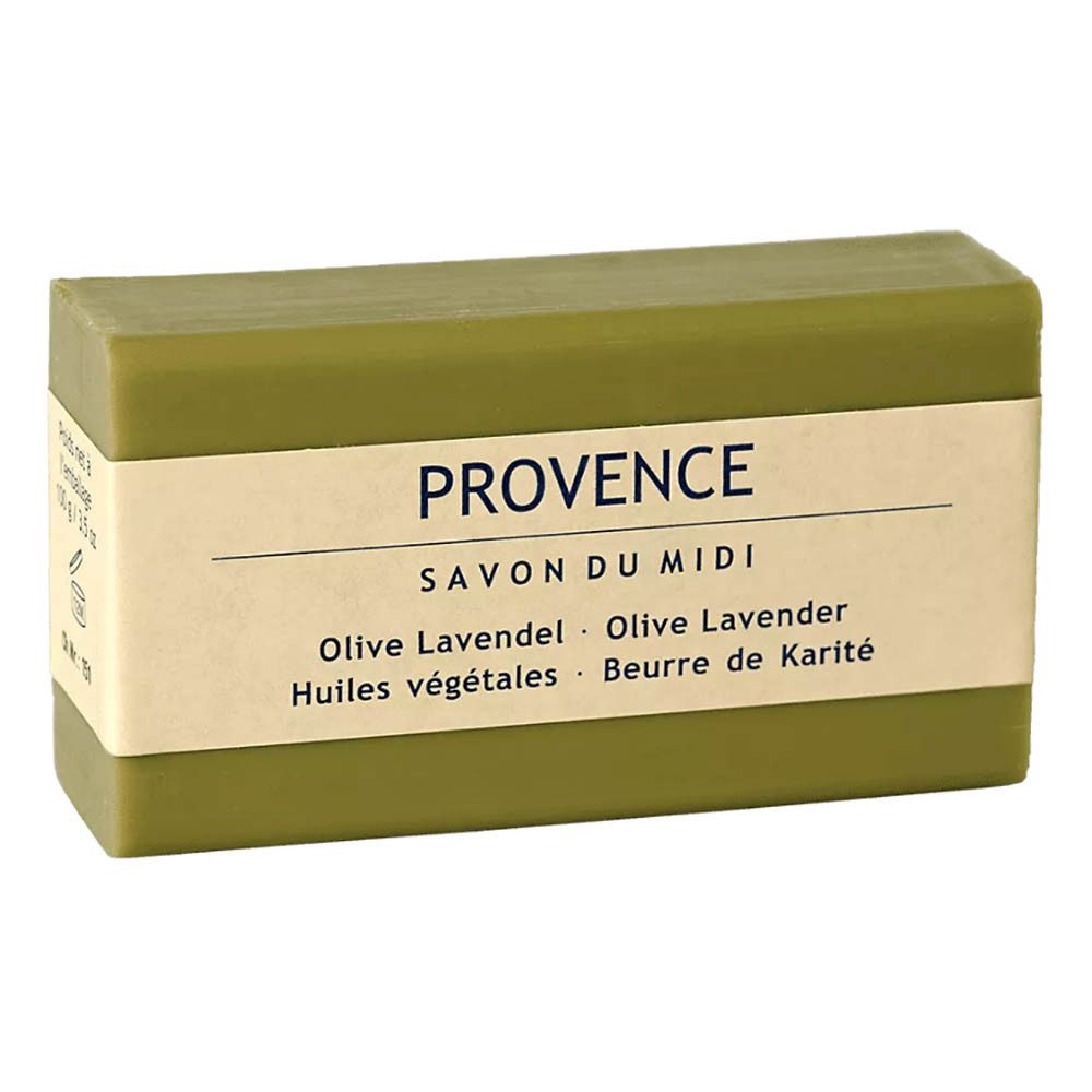 Savon du Midi Handseife Seife mit Karitébutter - Provence, Olive Lavendel 100g