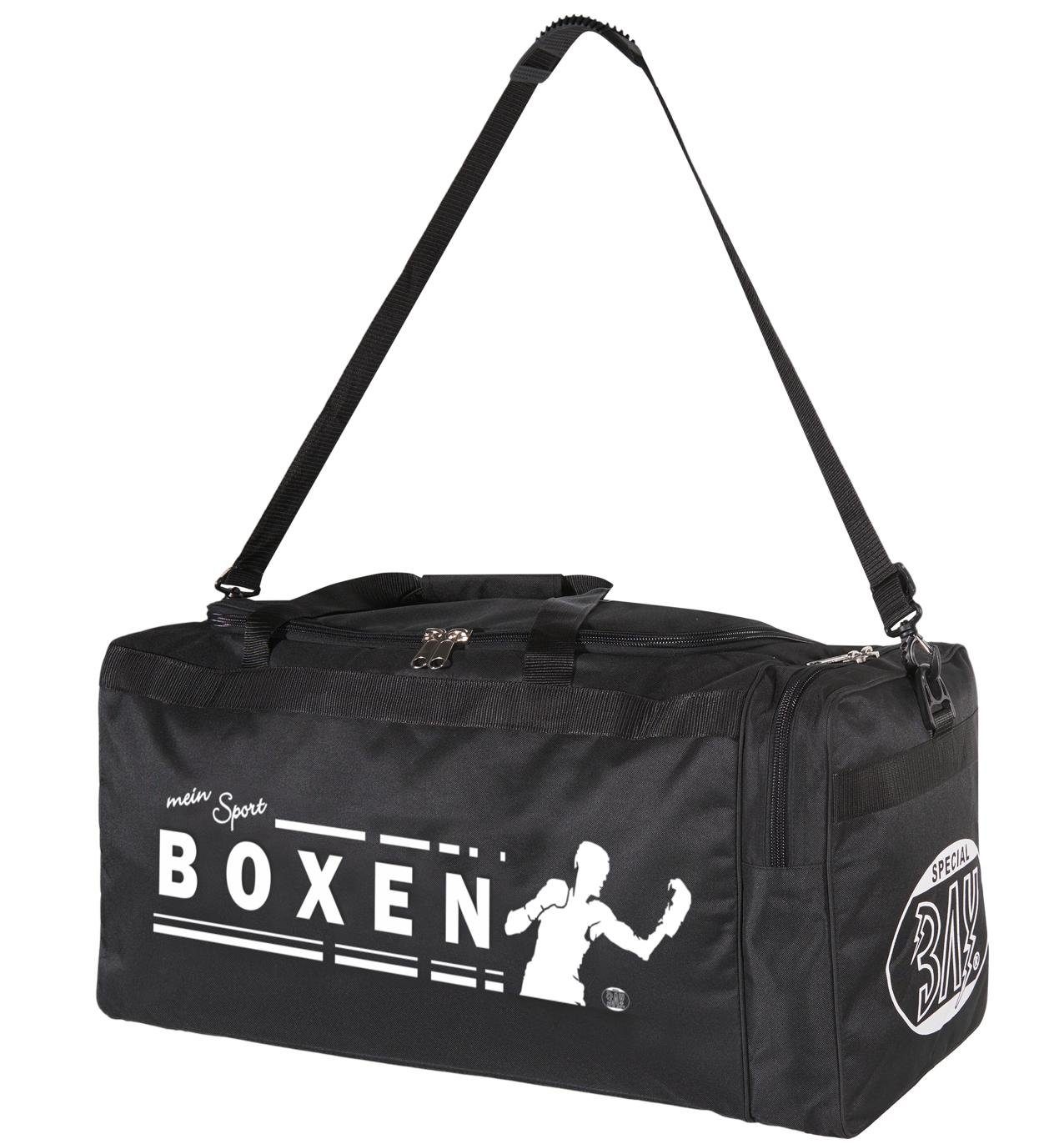 BAY-Sports Sporttasche Sporttasche mein Sport Boxen Boxsport schwarz 70 cm
