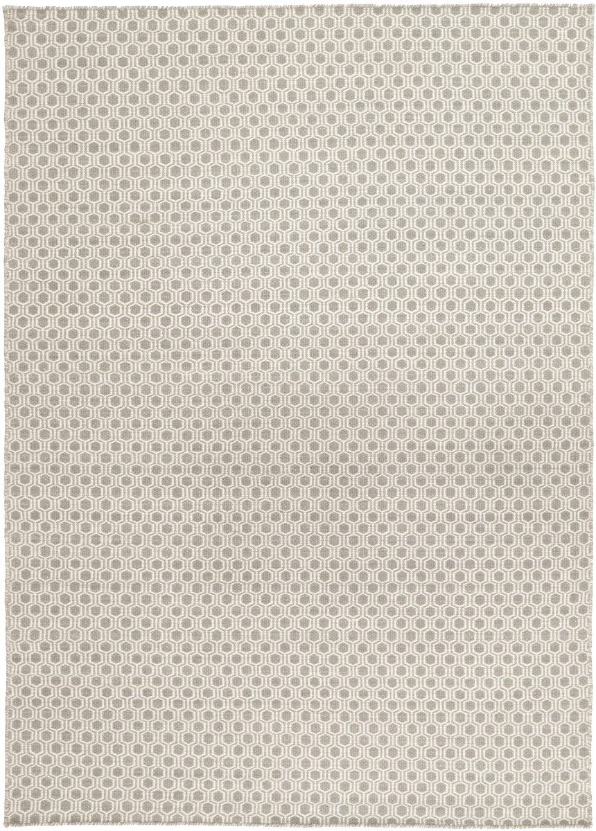 Carpet Avenue Teppich Kelim Dhorri Diamond - Grau 230x160, Rechteck, Höhe: 4 mm