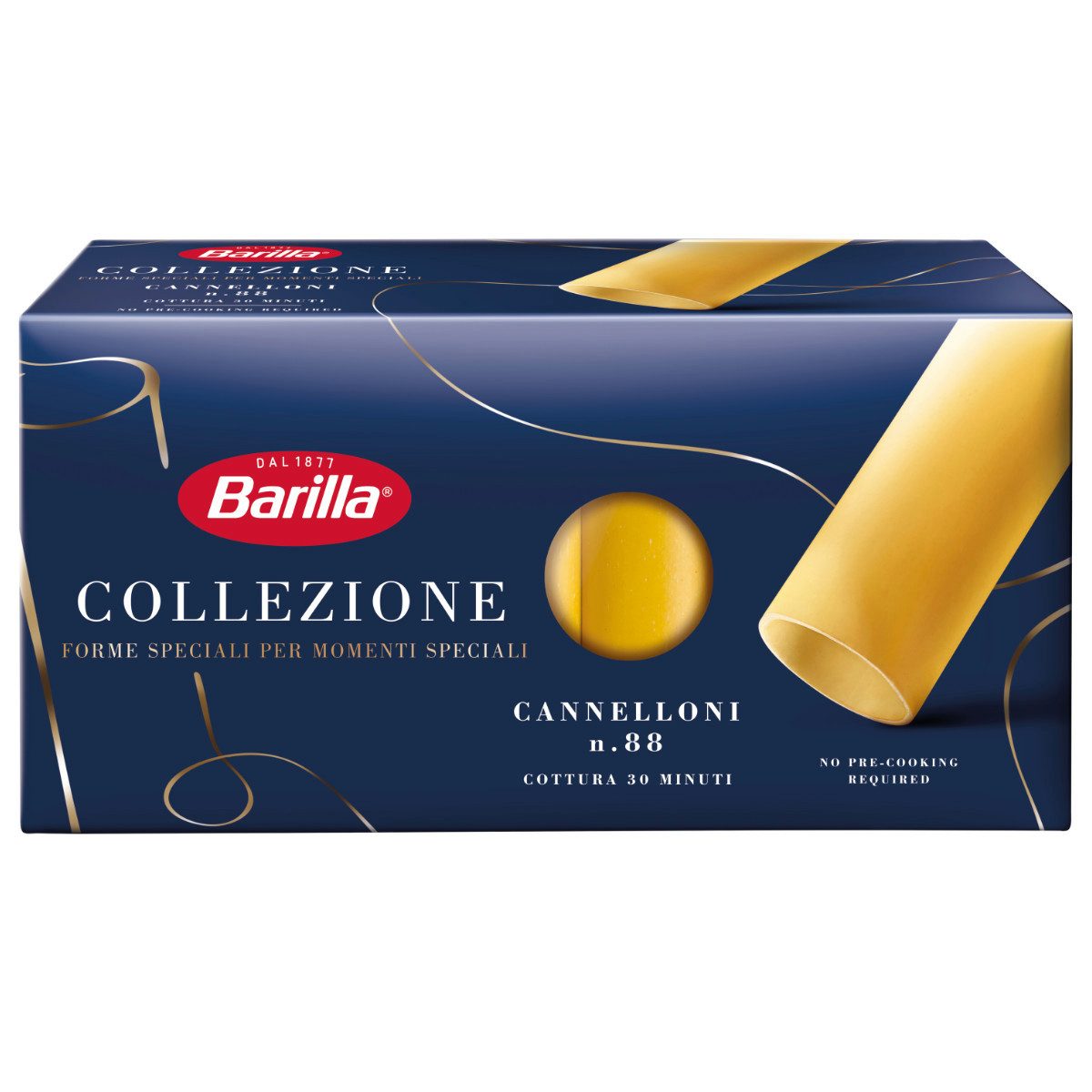 Barilla Nudeln, Barilla La Collezione Canneloni Nudeln aus Hartweizengriess 250g