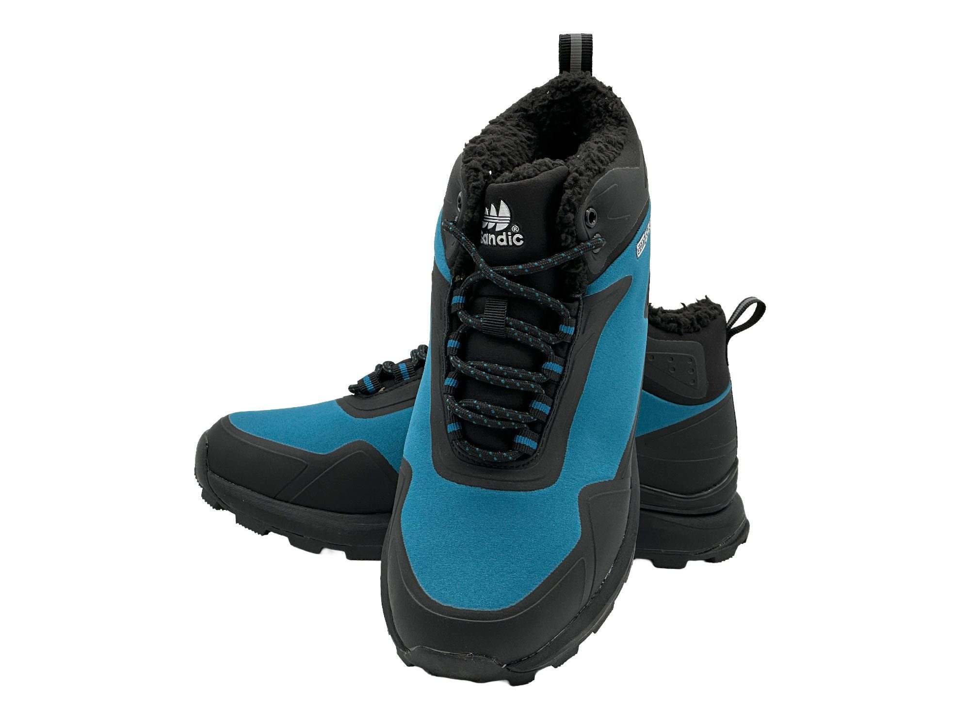 Nowaland gefütterte Trekkingschuhe Outdoorschuhe Wanderstiefel Isolierende Innenfütterung, Softshell-Obermaterial