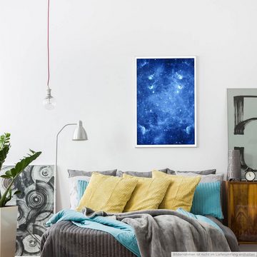 Sinus Art Poster Fotocollage 60x90cm Poster Tiefstes Weltall mit Sternen und Galaxien