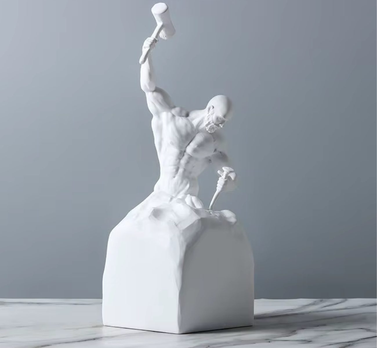 Quality Elegance Skulptur Französische Stilkunst – Abstrakte Skulptur
