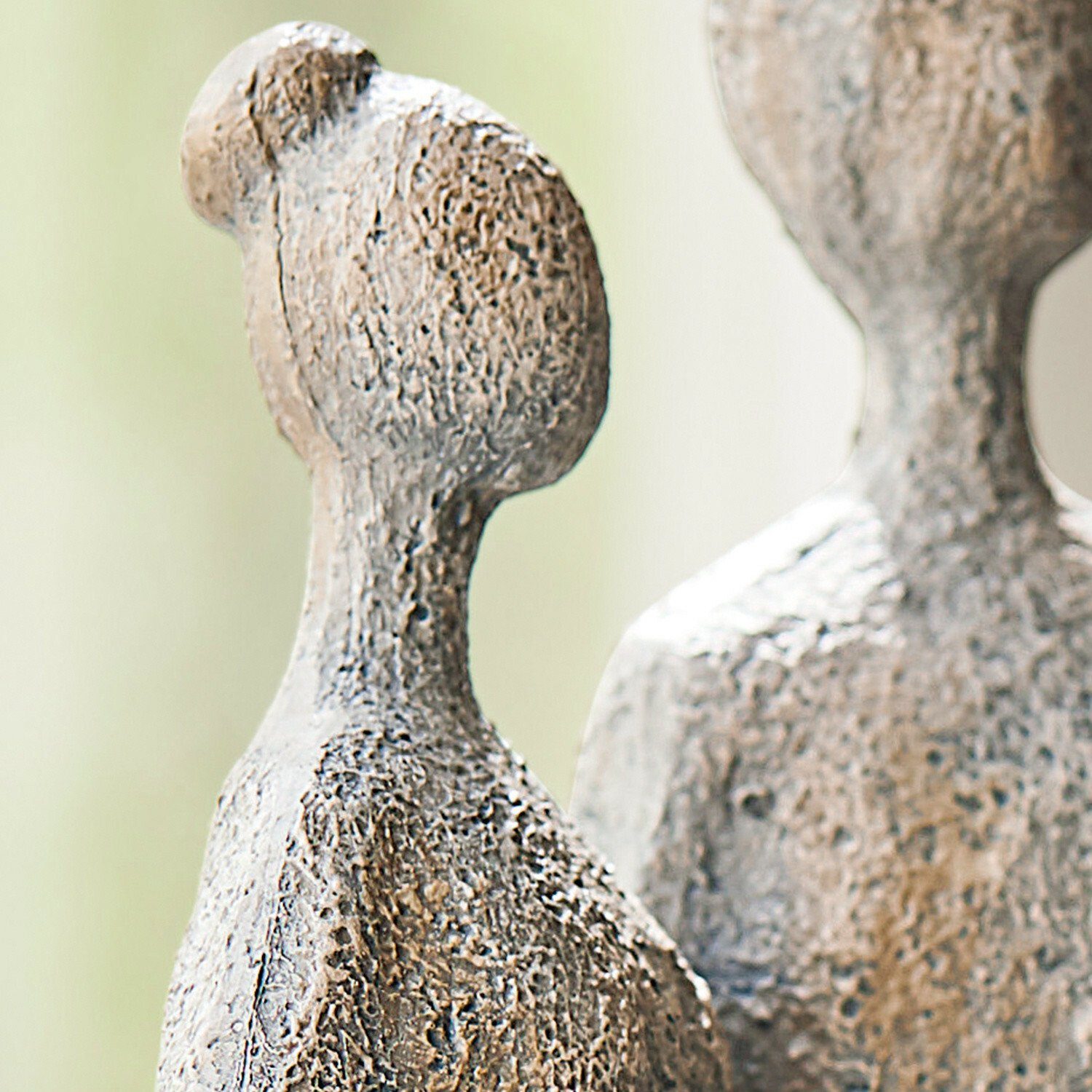 Mirabeau Dekofigur Teslin antikgrau Skulptur