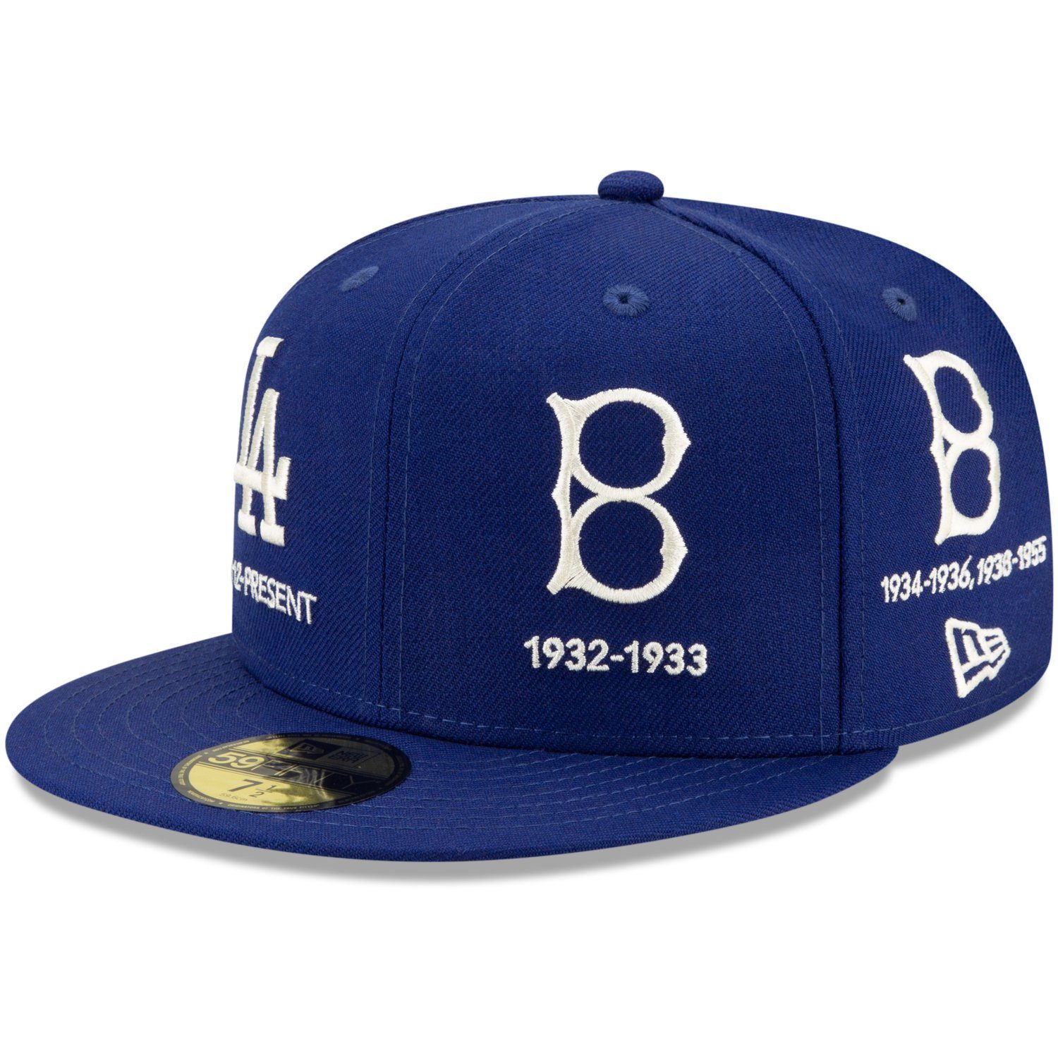 Los Fitted New 59Fifty Era COOPERSTOWN Cap Angeles Dodgers