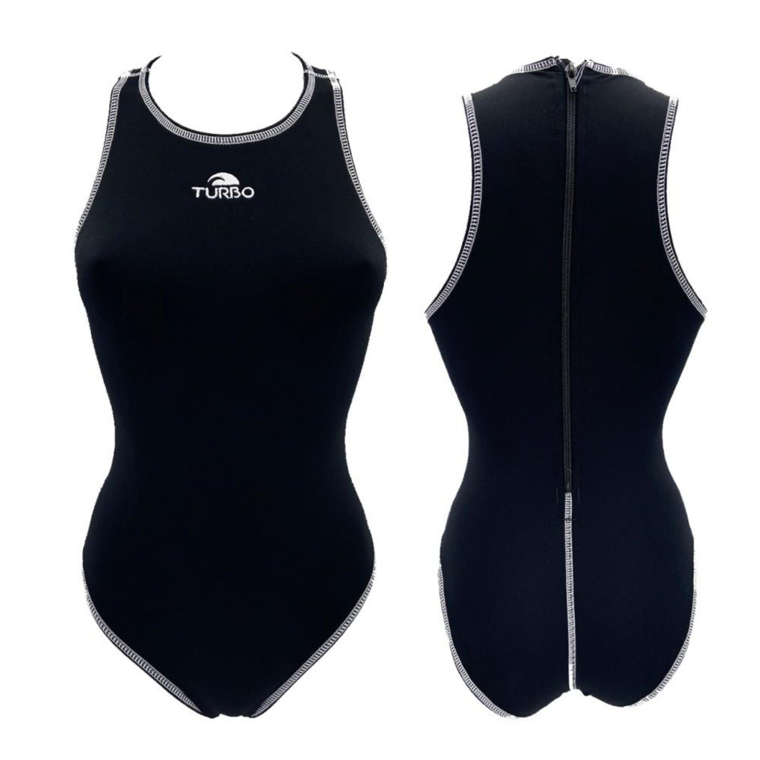 Turbo Badeanzug mit Reißverschluss günstig online kaufen