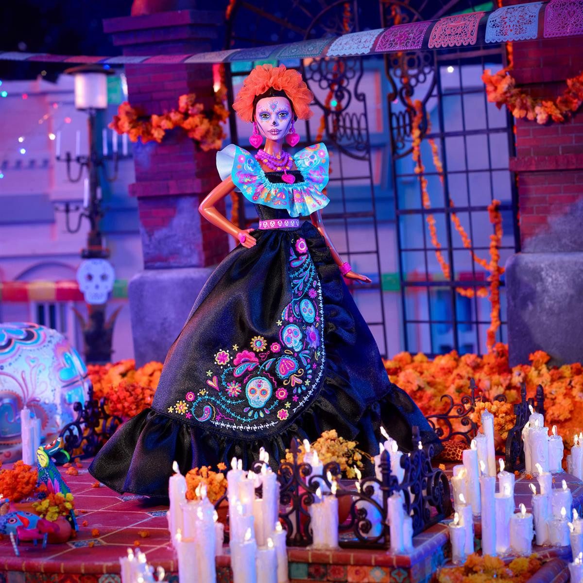 Mattel® Anziehpuppe Mattel HRM72 - Barbie Signature Dia de Muertos - Barbie