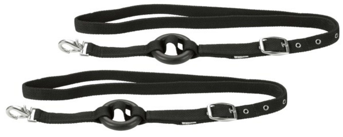Kerbl Zügel Ausbindezügel schwarz Full 32660, (1-tlg)