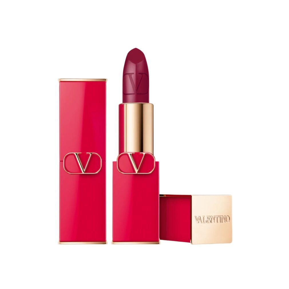 Valentino Lippenstift Rosso Satin Finish Creme-Lippenstift 505R Nachfüllbar 3,5 g