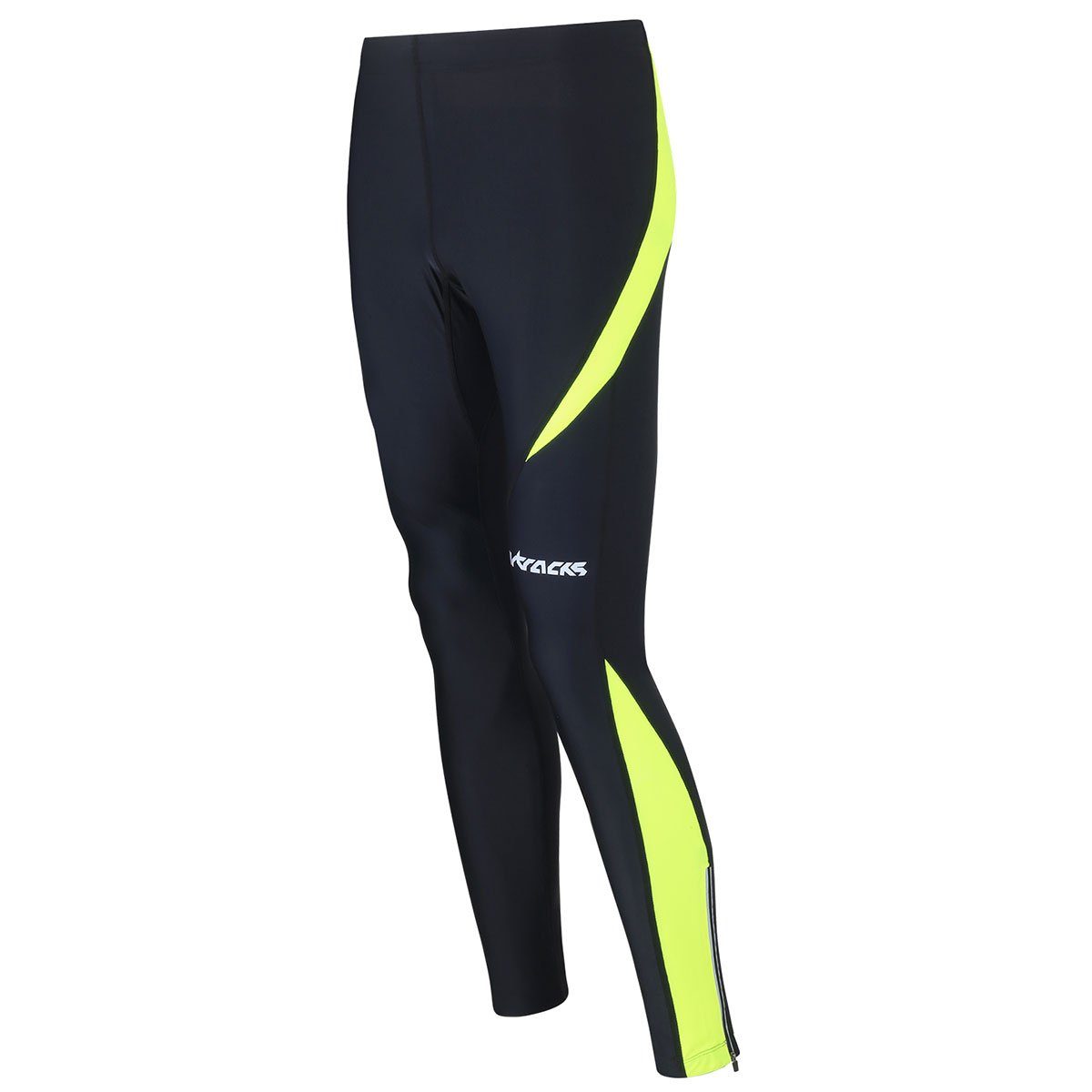 Airtracks Lauftights Damen Funktions Laufhose Lang Pro Sporthose mit Kompressionswirkung, Quick Dry Funktion » S M L Xl XXL XXXL «