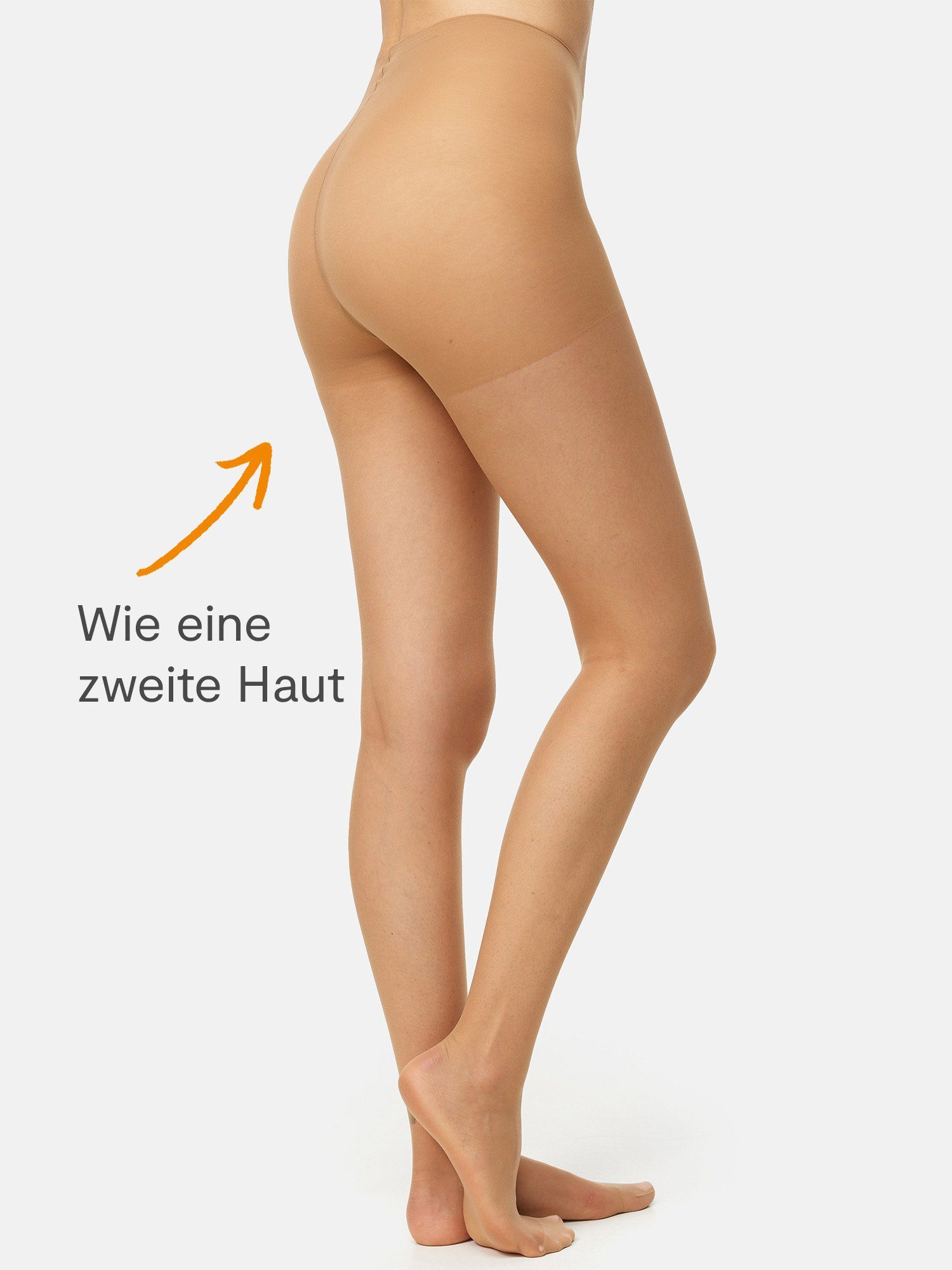 Nur Die Feinstrumpfhose Wie eine zweite Haut 20 DEN Damen (1er/3er/6er/9er Pack 1 St) nylon transparent Fein-strumpfhose frauen durchsichtig multipack seide