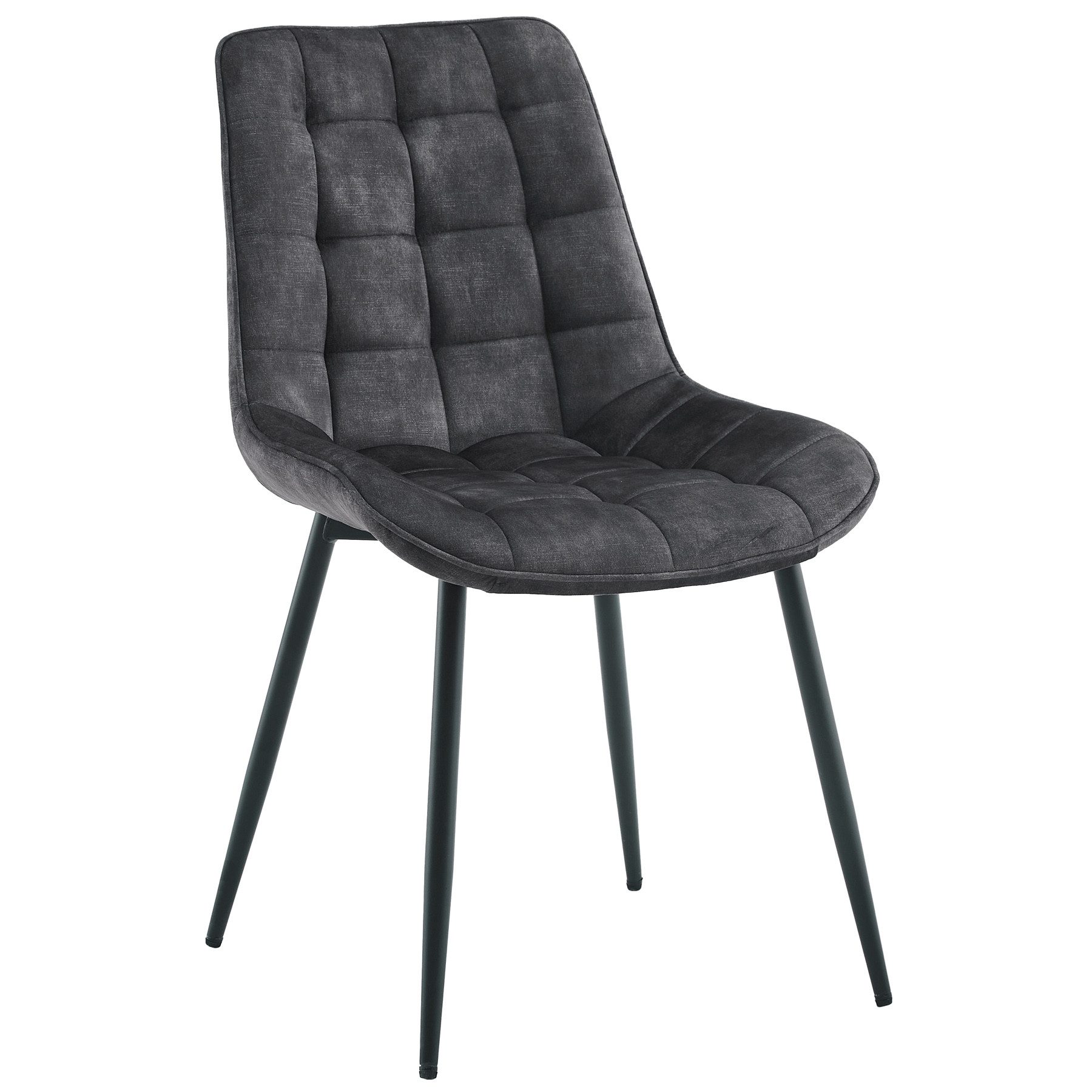 riess-ambiente Esszimmerstuhl ROADSTAR grau / schwarz günstig online kaufen