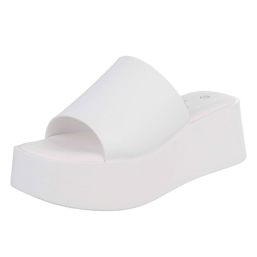 Plateauschuh mit offener Zehenpartie für Damen Plateausandaletten