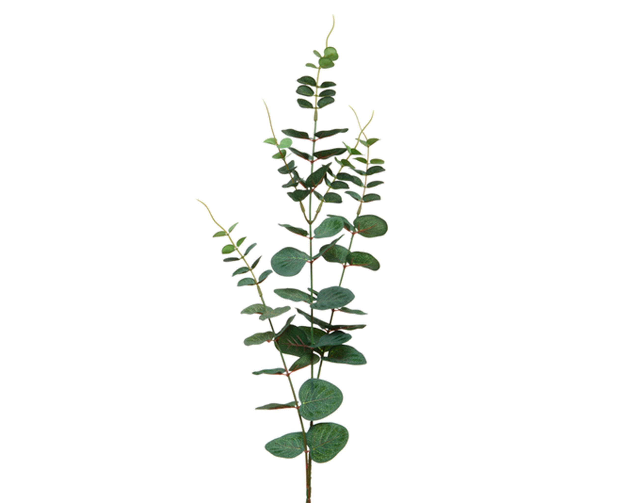 Kunstzweig, Decoris season decorations, Künstlicher Eukalyptuszweig 78cm Grün