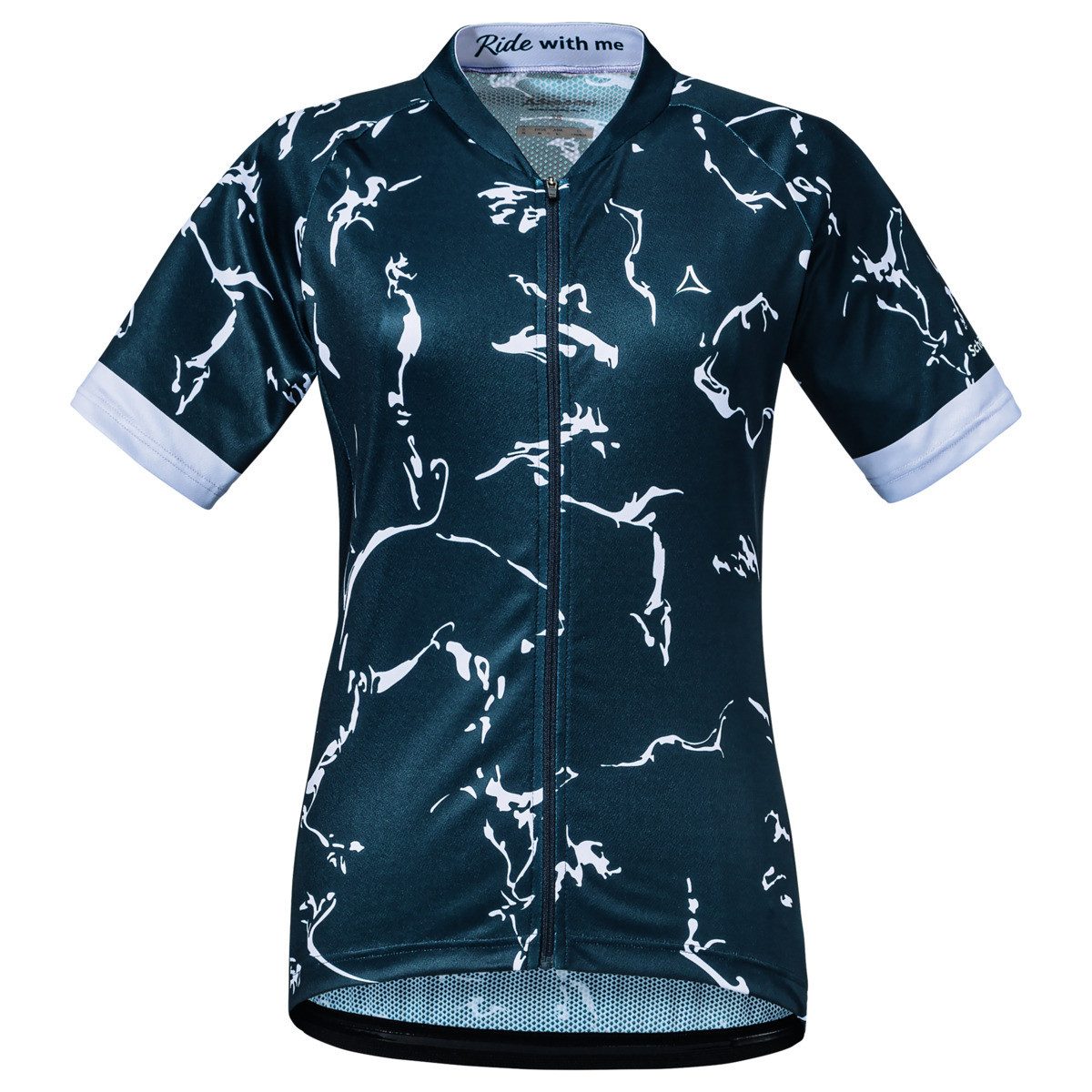 Schöffel Radtrikot Vertine Damen Fahrradshirt, Fahrradtrikot, T-Shirt, Radsportshirt, Funktionsshirt