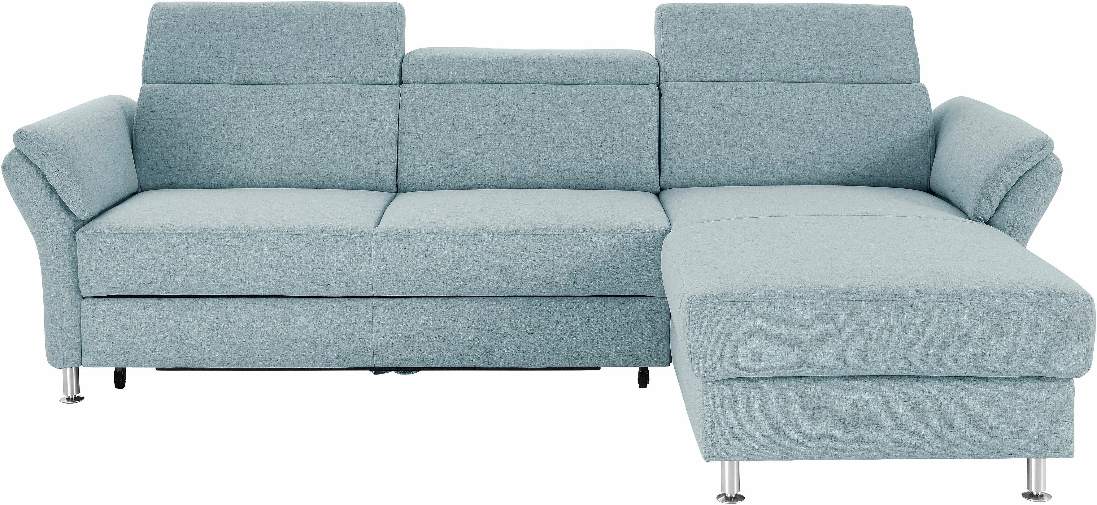 sit&more Ecksofa "Avignon L-Form" Kopfteilverstellung, wahlweise mit Bettfu günstig online kaufen