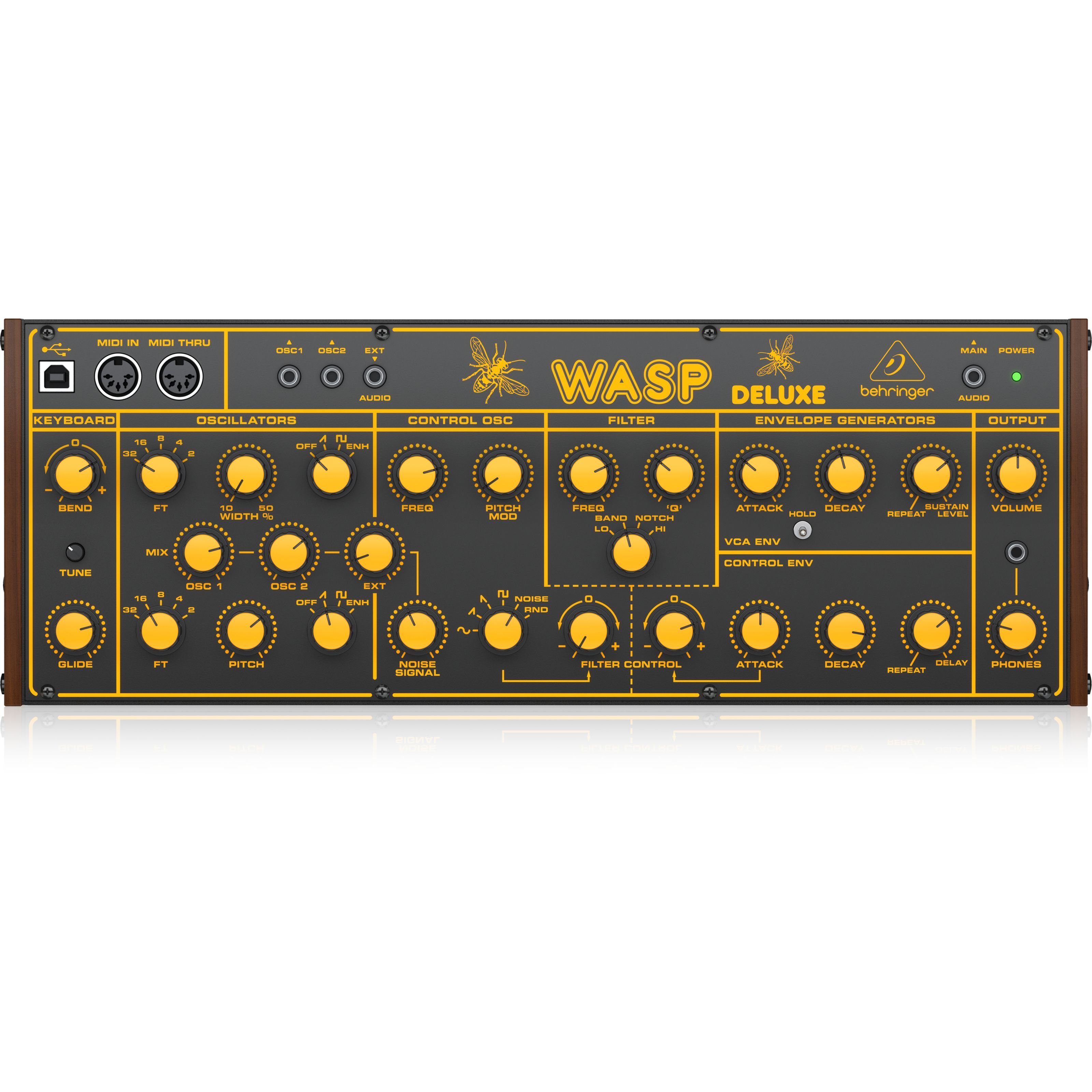 Behringer Synthesizer (Wasp Deluxe, Synthesizer, Analog Synthesizer), Wasp Deluxe - Synthesizer