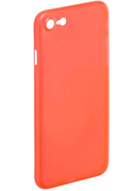 Hama Handyhülle Cover Ultra Slim Rot Schale Case Schutz-Hülle, passend für Apple iPhone 7 8 SE 2020, Anti-Kratz