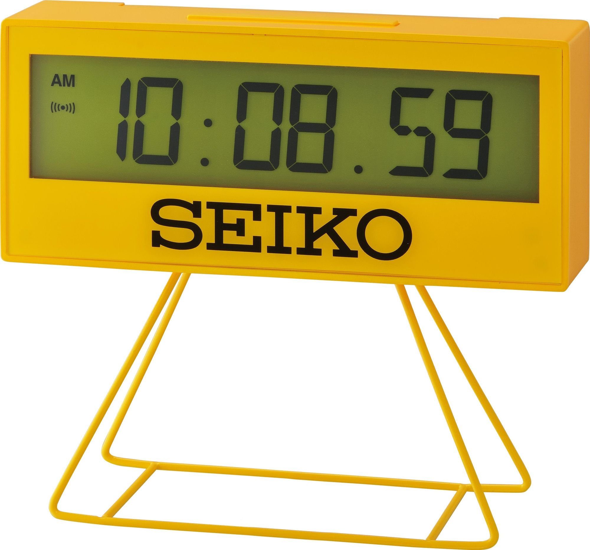 Seiko Digitaluhr Seiko Clocks Wanduhr LCD QHL083Y Wanduhr