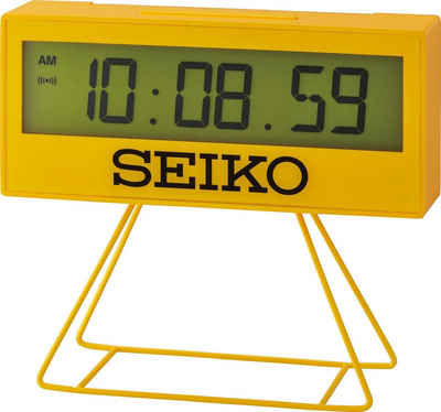 Seiko Digitaluhr Seiko Clocks Wanduhr LCD QHL083Y Wanduhr
