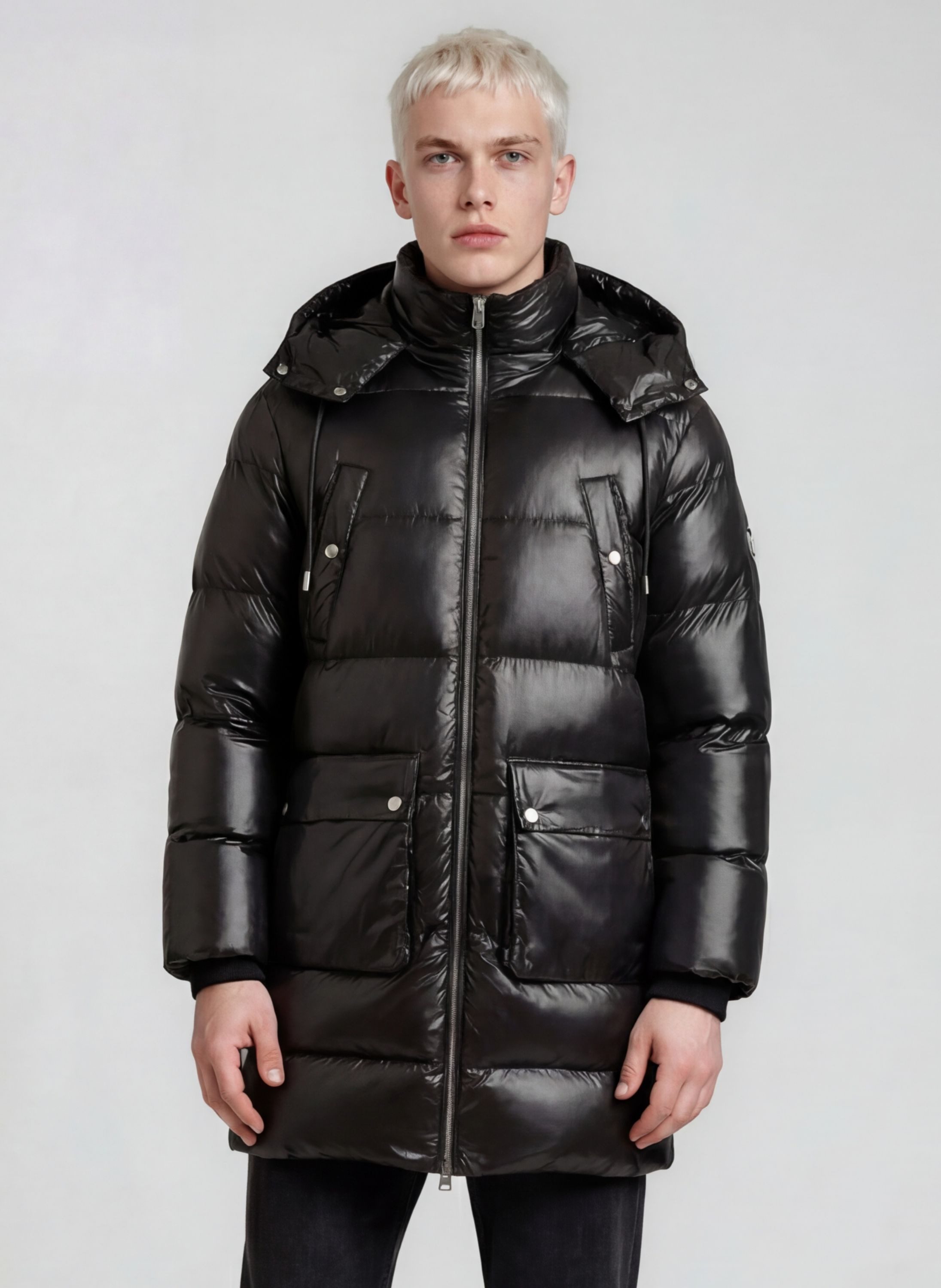 trueprodigy Winterjacke Elwin Kapuze Reißverschluss Eingrifftaschen