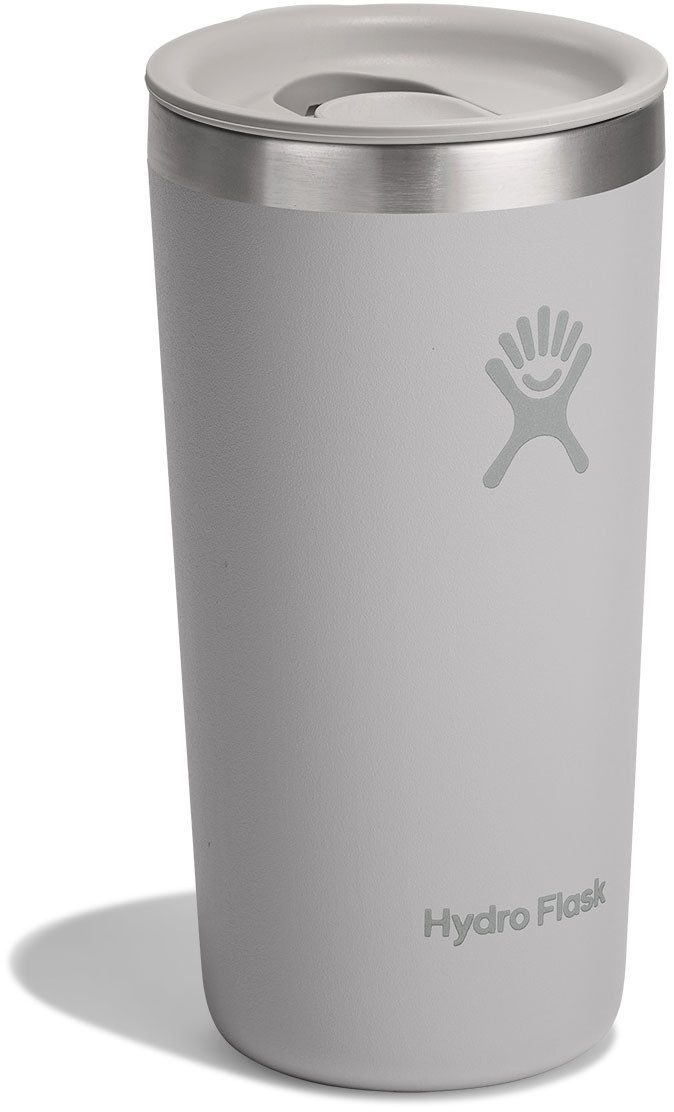 Hydro Flask Thermobecher 12 OZ All Around Tumbler Press-In Lid, 355 ml, 1-tlg., Edelstahl, Kompatibel mit Trinkhalmdeckel und verschließbaren Eindrückdeckel