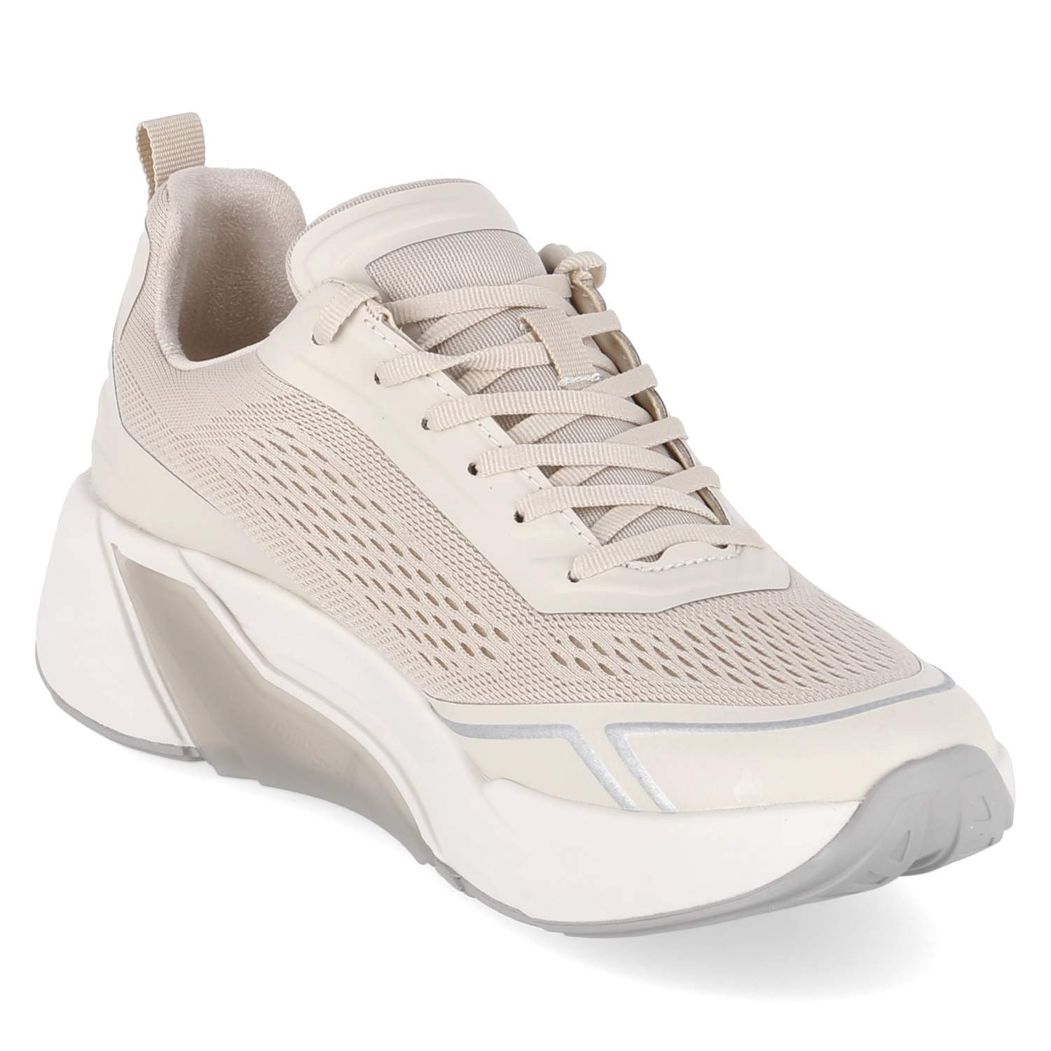 Gabor Gabor Sneaker Low 86.912.63 Damen Textil & Synthetik beige Schnürschuh – Bild 5 von 5