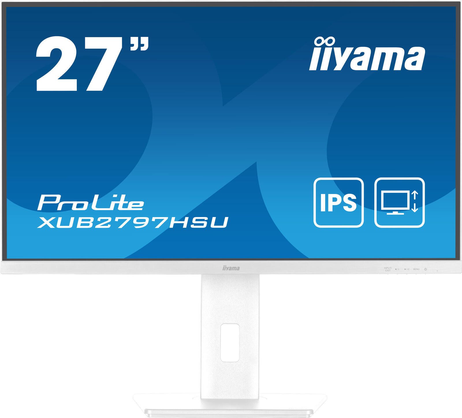 Iiyama XUB2797HSU-W2 TFT-Monitor (1920 x 1080, 1 ms Reaktionszeit, 100 Hz, IPS Panel)