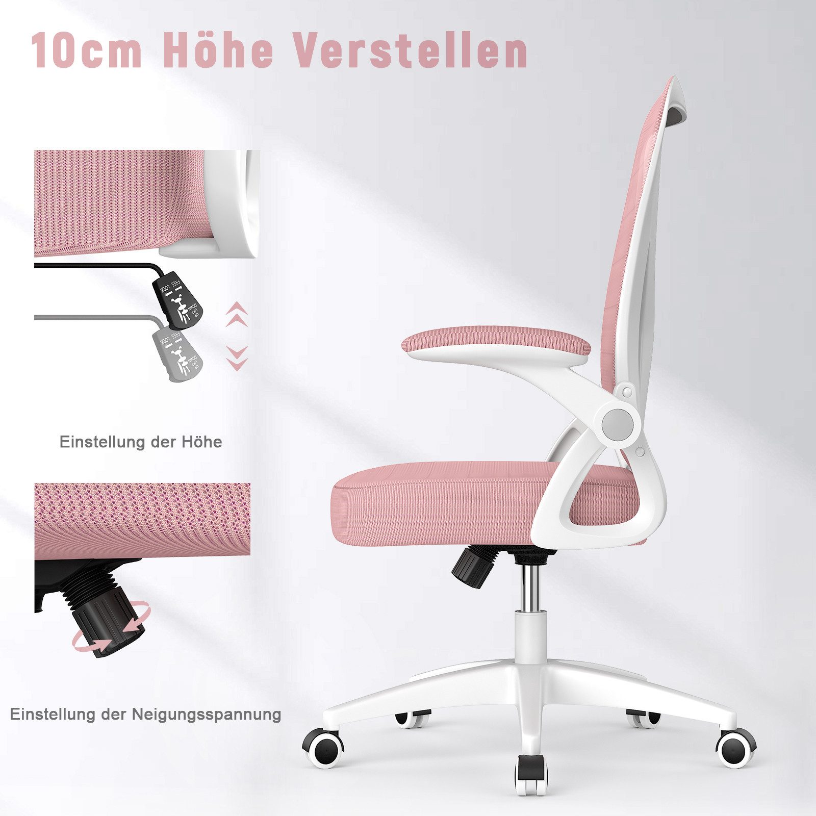 BIGZZIA Bürostuhl Ergonomischer Sitz günstig online kaufen
