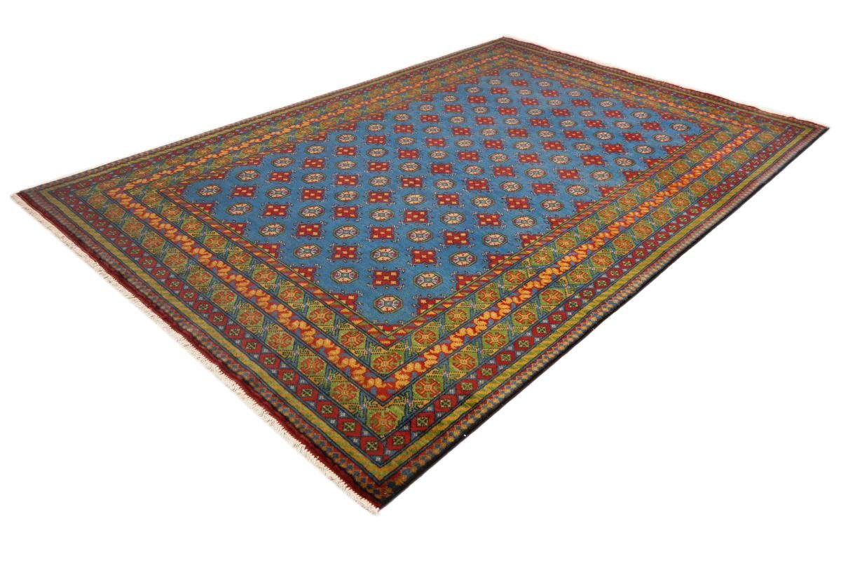 rechteckig, Höhe: Orientteppich, 196x293 Trading, Afghan Nain 6 Handgeknüpfter Akhche mm Orientteppich