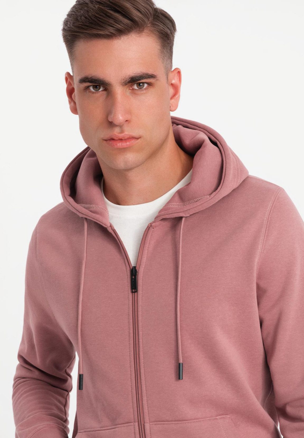 OMBRE Kapuzensweatjacke Kapuzensweatshirt