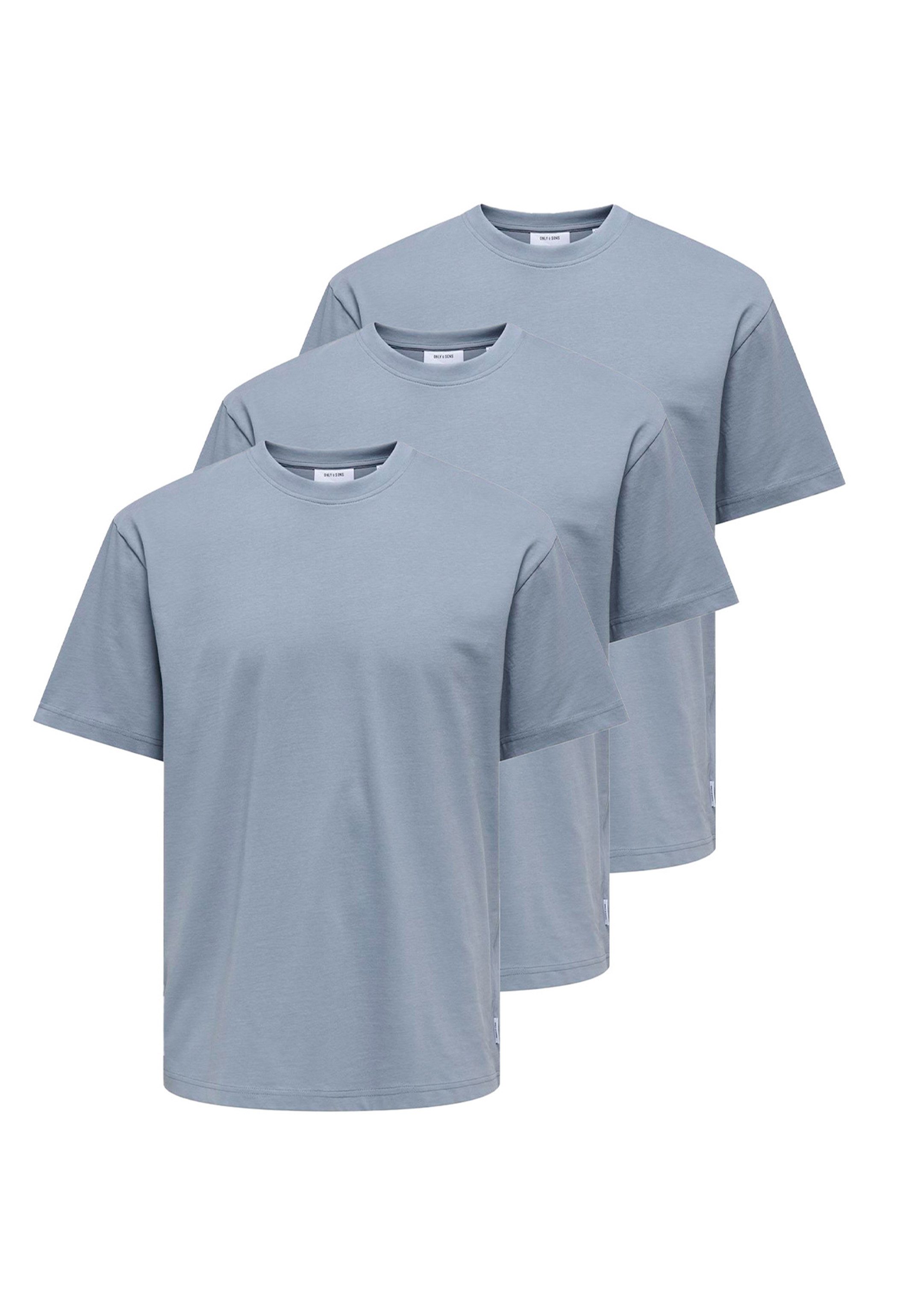 ONLY & SONS T-Shirt 3er Pack günstig online kaufen