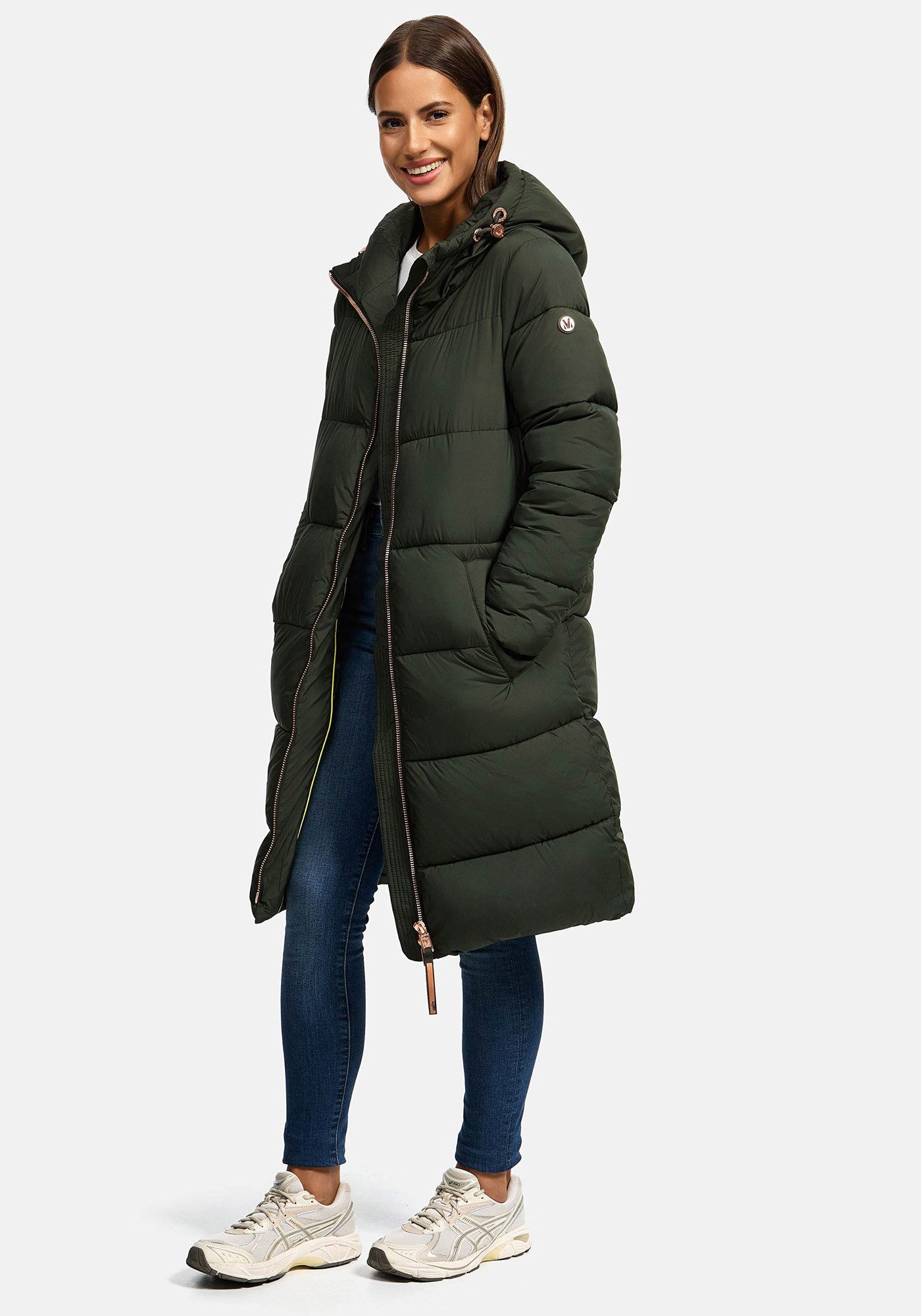 Marikoo Winterjacke Nomadiaa Lange Damen Winterjacke – Bild 4 von 5