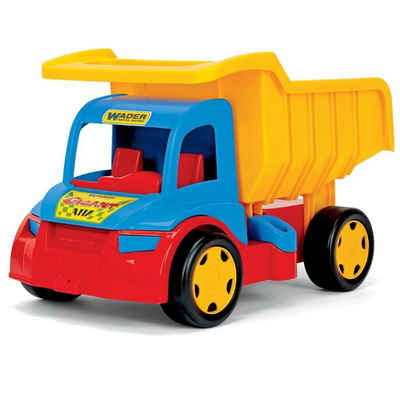 Wader Wozniak Spielzeug-LKW Gigant LKW XXL Dumper Truck Baustellenkipper, (1-tlg., Muldenkipper mit arretierbarer kippbaren Kippmulde), ab 12 Monaten, belastbar bis 150 kg, ca. 55 cm groß