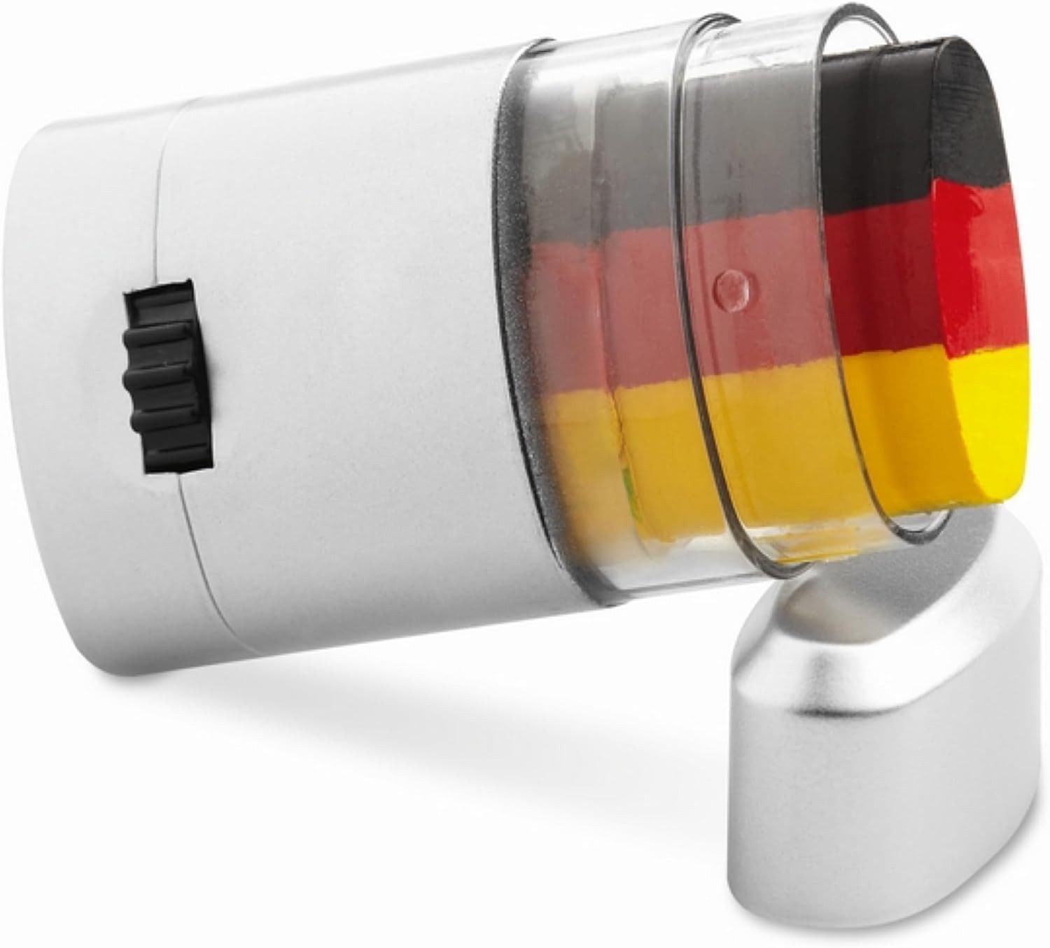 TK Gruppe Schminkstift 2x Fan-Schminke Deutschland - Schminkstift Fanartikel Fußball EM WM (Set, 2-tlg), Leicht abwaschbar