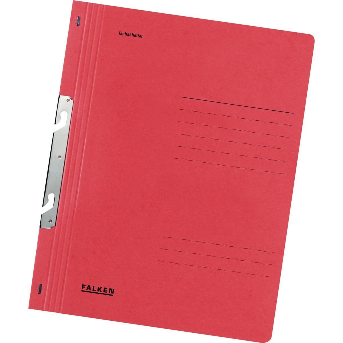 Falken Hefter Falken Einhakhefter 80000896 DIN A4 ganzer Deckel Behördenheftung rt