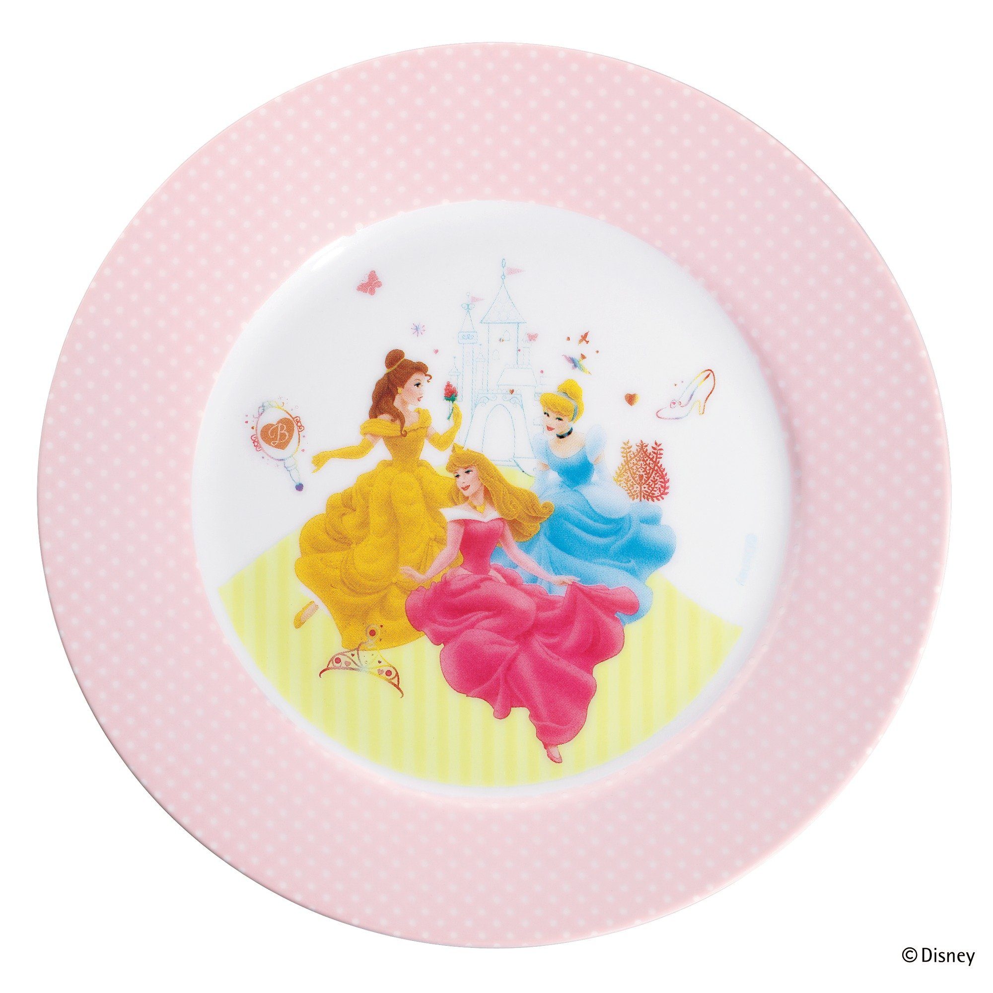 WMF Speiseteller Princess, (1 St), Kindergeschirr Porzellan, farb- und  lebensmittelecht