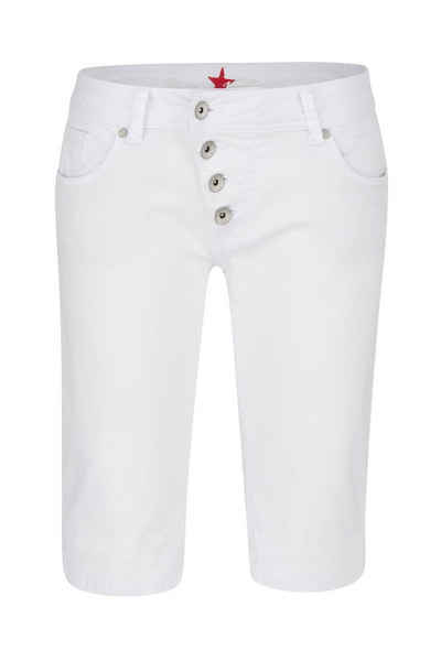 Buena Vista Stretch-Jeans BUENA VISTA MALIBU SHORT white 2106 J5025 502.032 - Stretch Twill