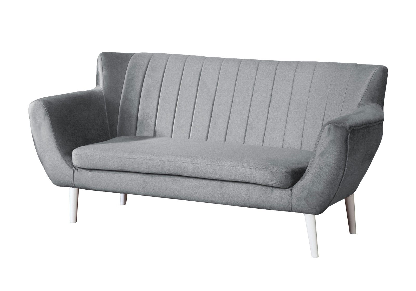 Compleo 2-Sitzer Sofa mit hohen Beinen, günstig online kaufen