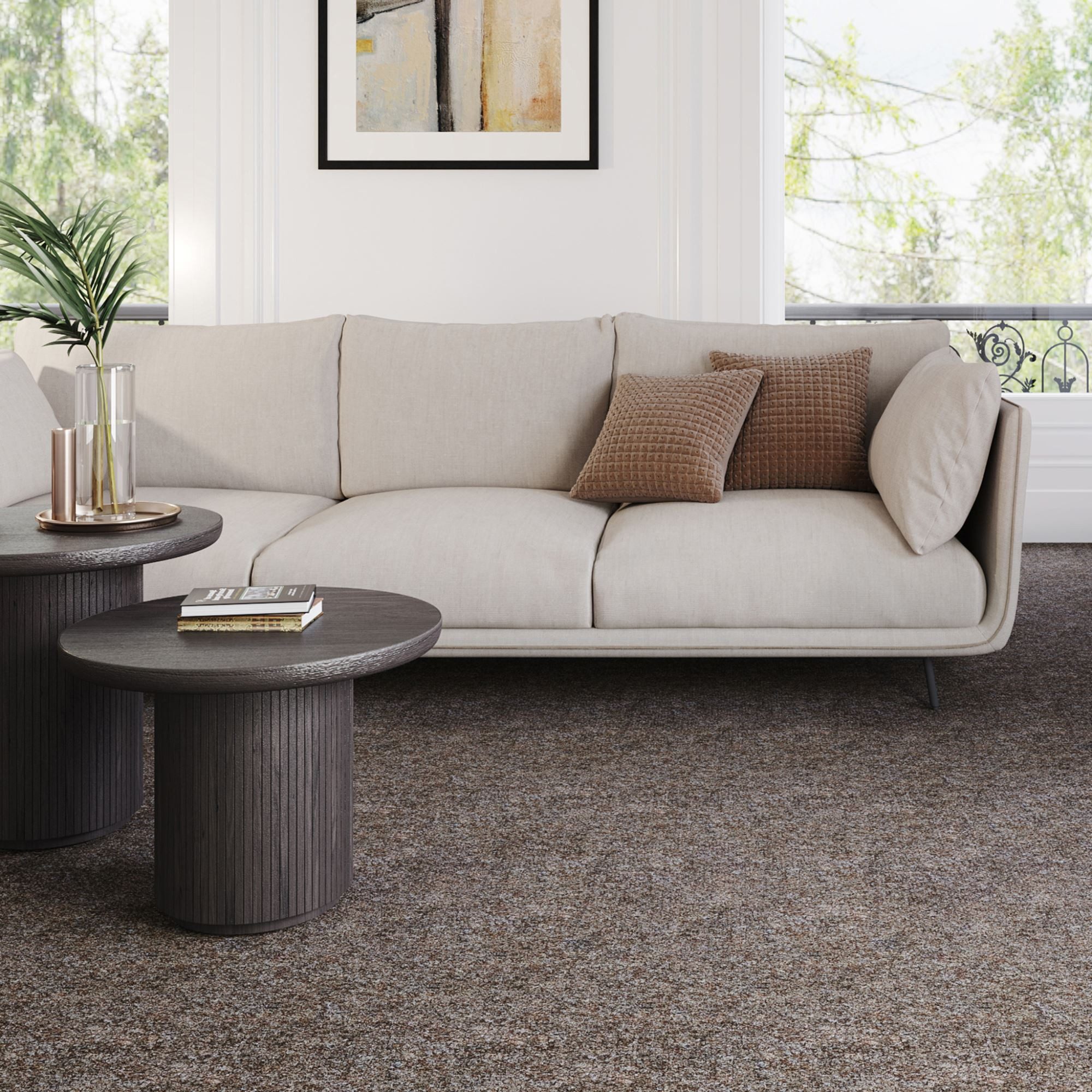 Steffensmeier Teppichfliese Richmond Paket (20Stück) 5m², Rechteckig, Teppichfliese 50x50 cm Gewerbeeignung