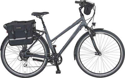 Prophete E-Bike Entdecker e9000 Damen, 8 Gang Shimano Acera Schaltwerk, Kettenschaltung, Heckmotor, 497 Wh Akku