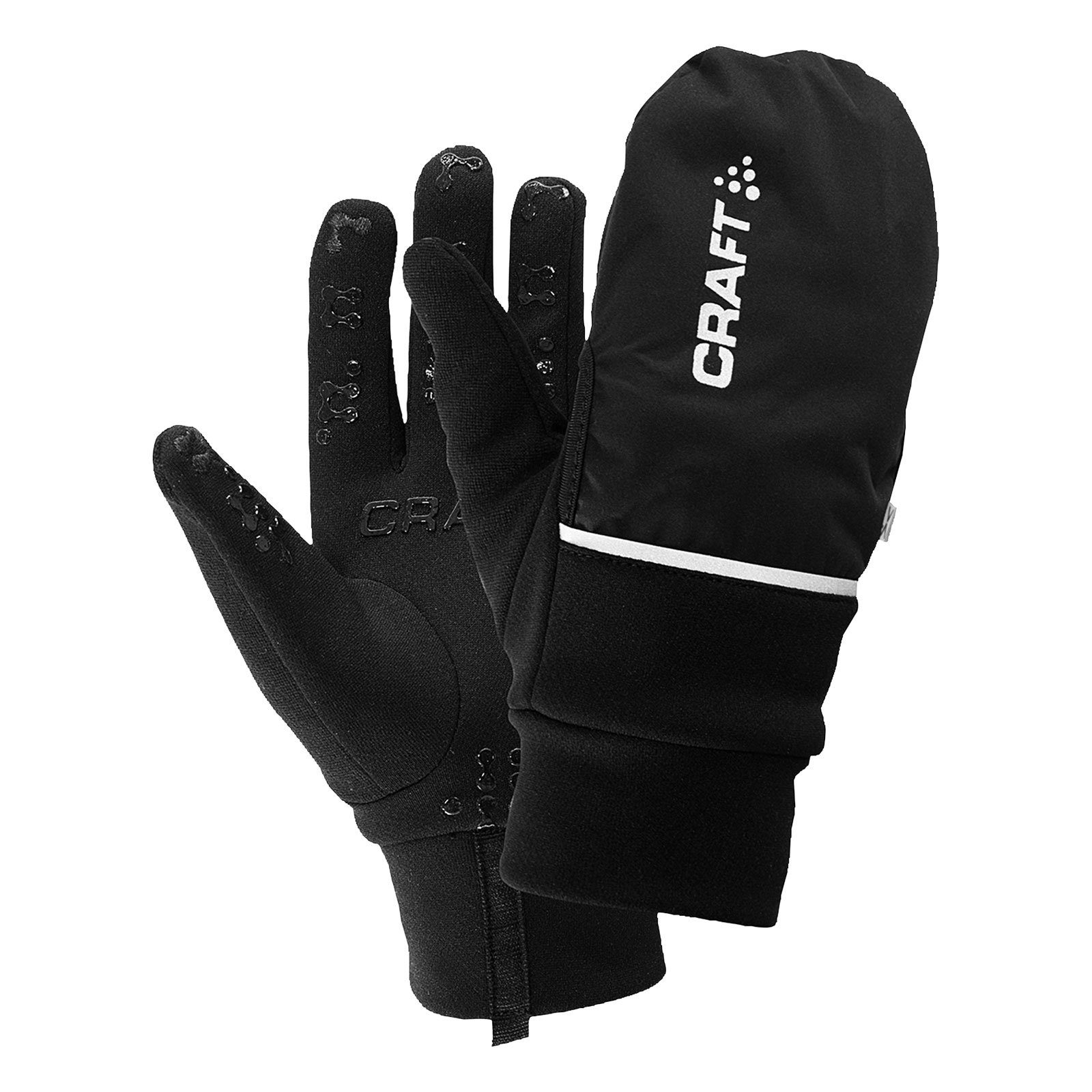 Craft Multisporthandschuhe Hybrid Wether Gloves mit black Überzug 9999