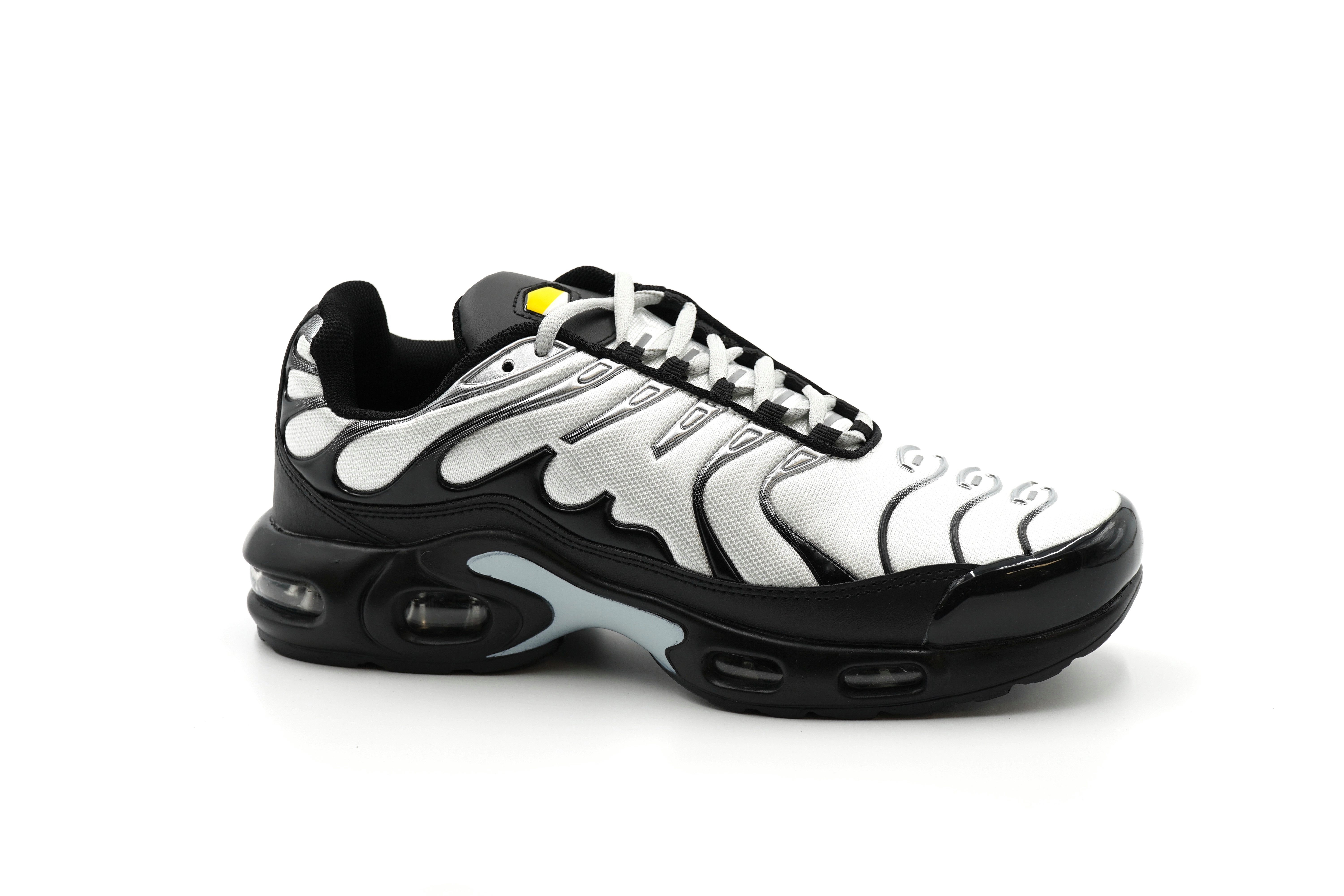 Sonderpostendiscount Herrenschuhe Sneaker H075 White/Silver mit günstig online kaufen
