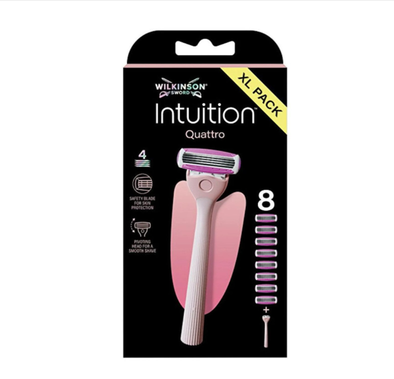 Rasierklingen Intuition Quattro