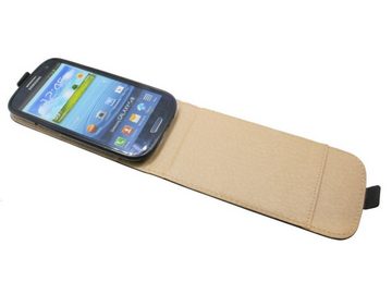 cofi1453 Smartphone-Hülle Hülle Case Schutz in Schwarz für Samsung Galaxy S3 NEO i9301